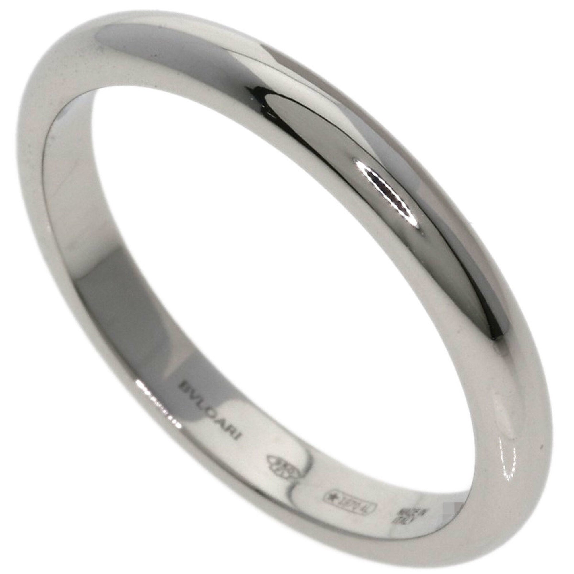 Bvlgari Platinum 950 Band Ring (Pre-Owned)