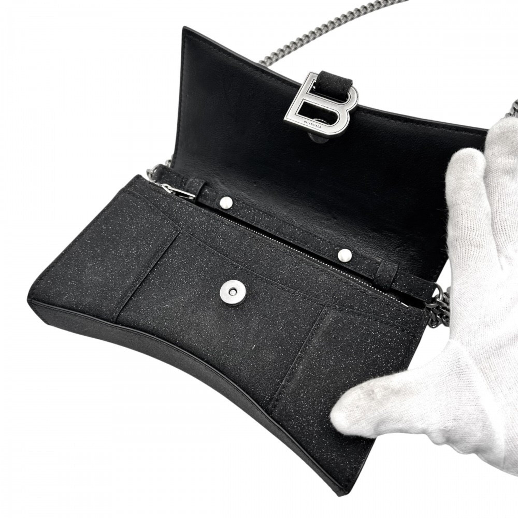 Balenciaga Black Canvas Shoulder Bag (Pre-Owned)