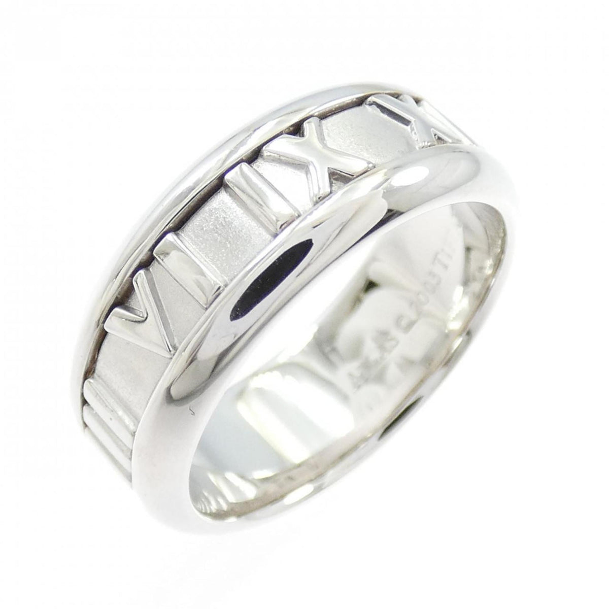 Tiffany White Gold White Gold (18K) Band Ring (Pre-Owned)