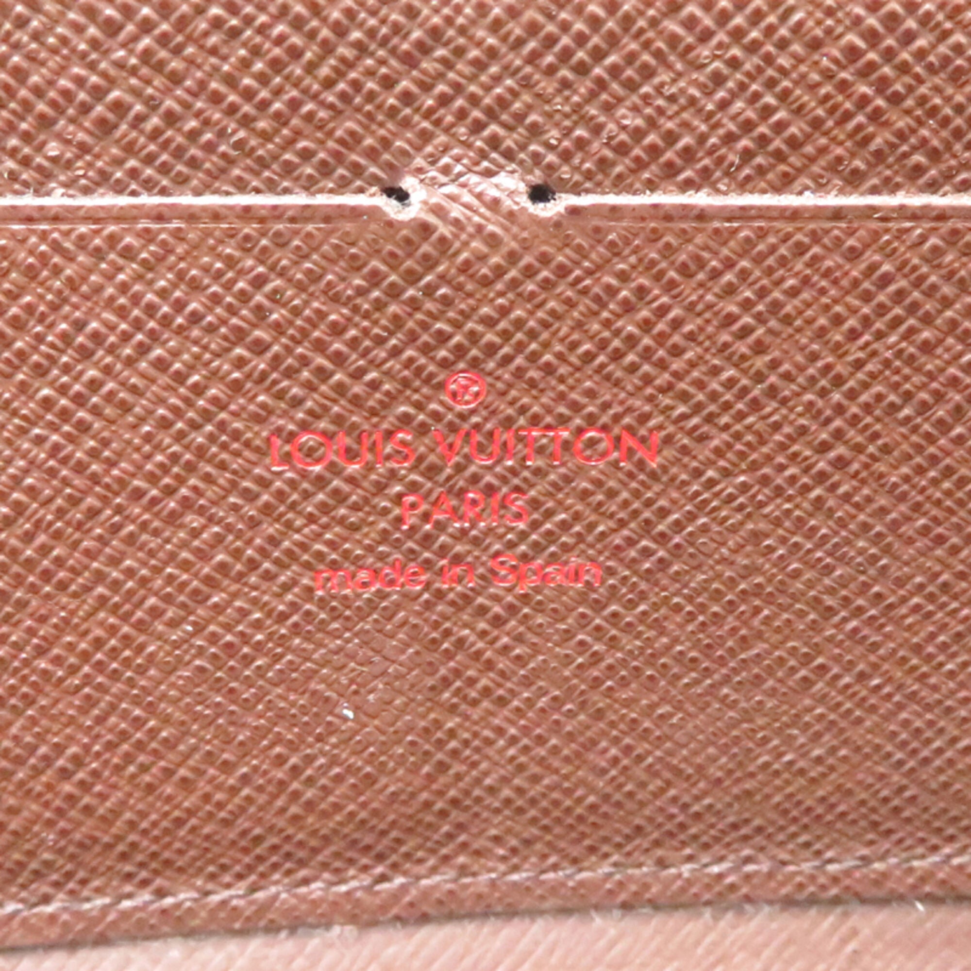 Louis Vuitton Brown Damier Canvas Long Wallet (Bi-Fold) (Pre-Owned)