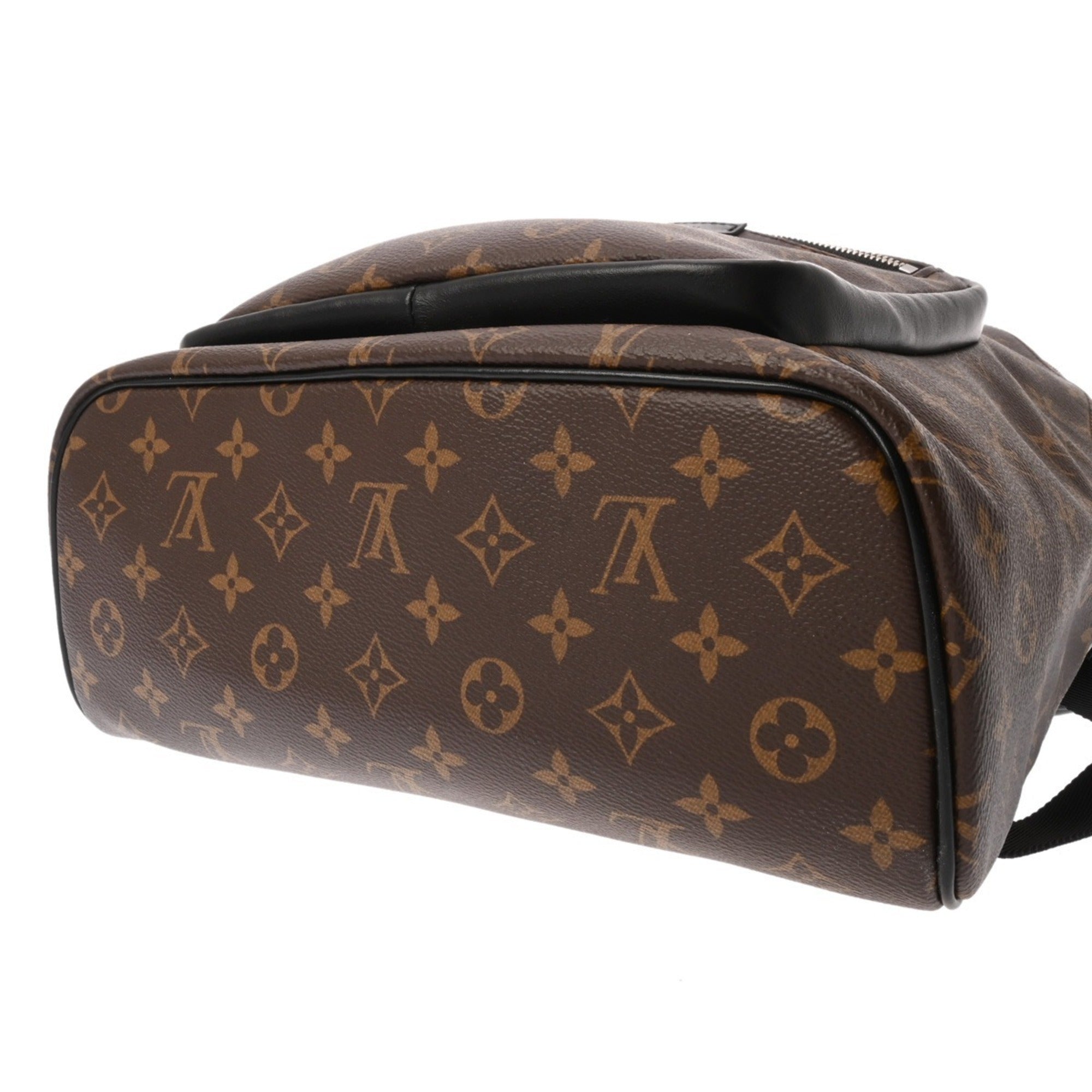 Louis Vuitton Black Brown Monogram Backpack (Pre-Owned)
