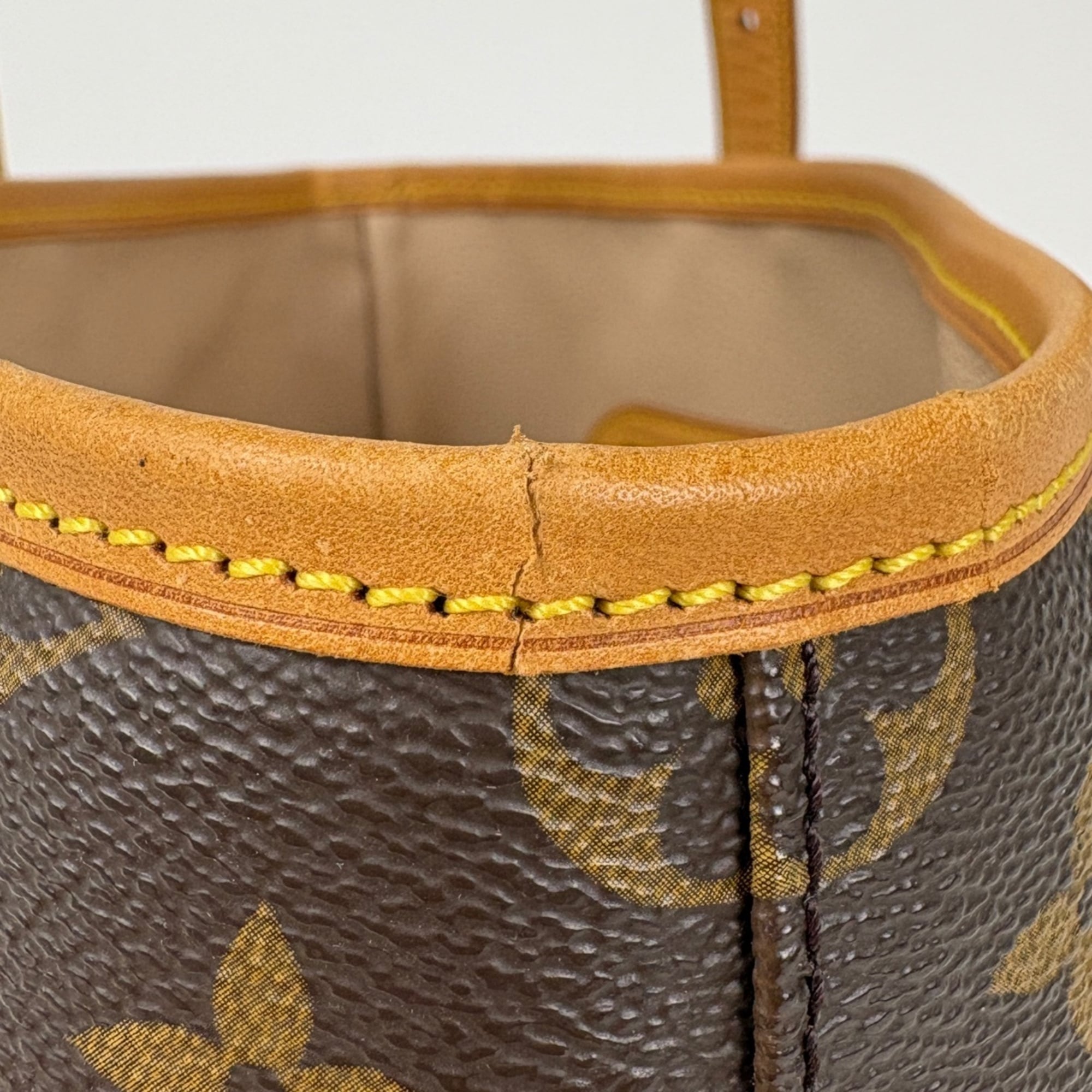 Louis Vuitton Brown Monogram Shoulder Bag Tote Bag (Pre-Owned)