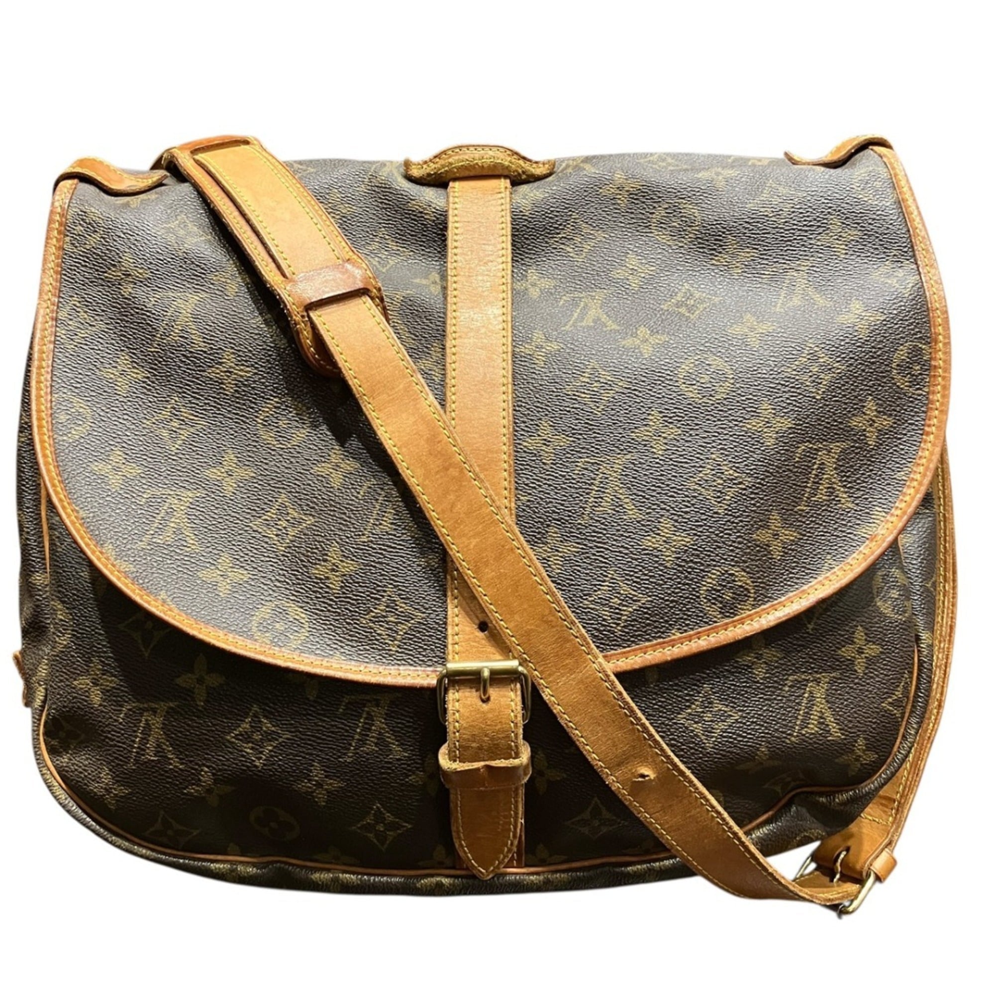 Louis Vuitton Monogram Brown Monogram Shoulder Bag (Pre-Owned)