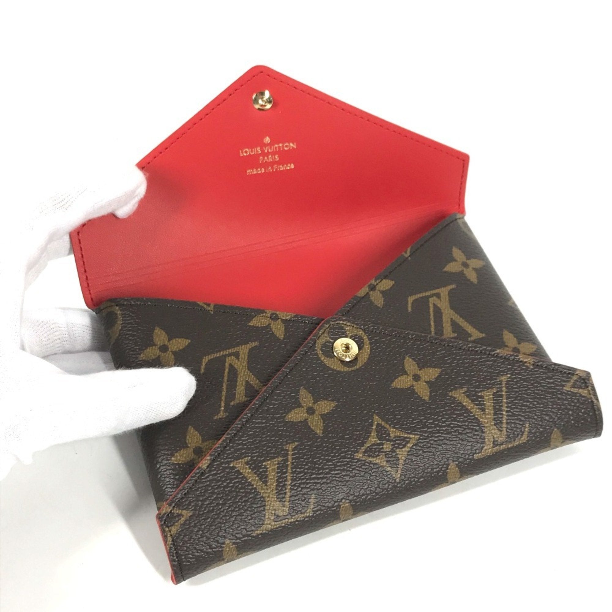 Louis Vuitton Brown Monogram Monogram Clutch Bag Pochette Pouch (Pre-Owned)