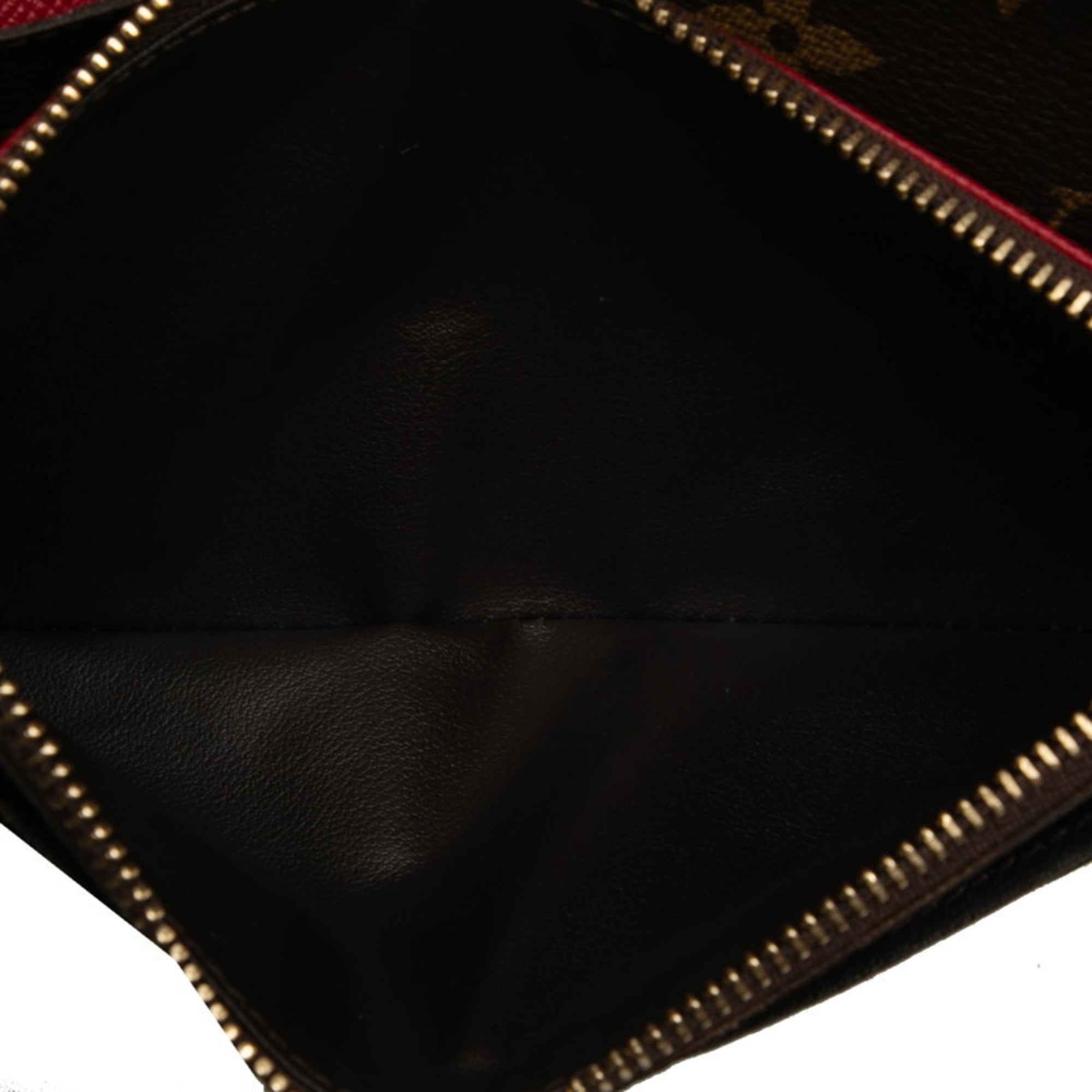 Louis Vuitton Brown Rouge Pvc Leather Long Wallet (Bi-Fold) (Pre-Owned)