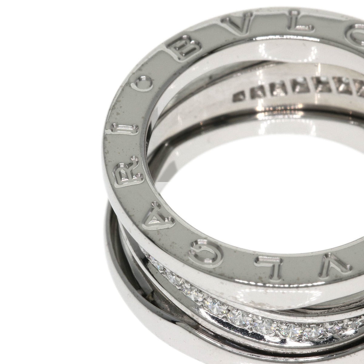 Bvlgari White Gold (18K) Band Ring (Pre-Owned)
