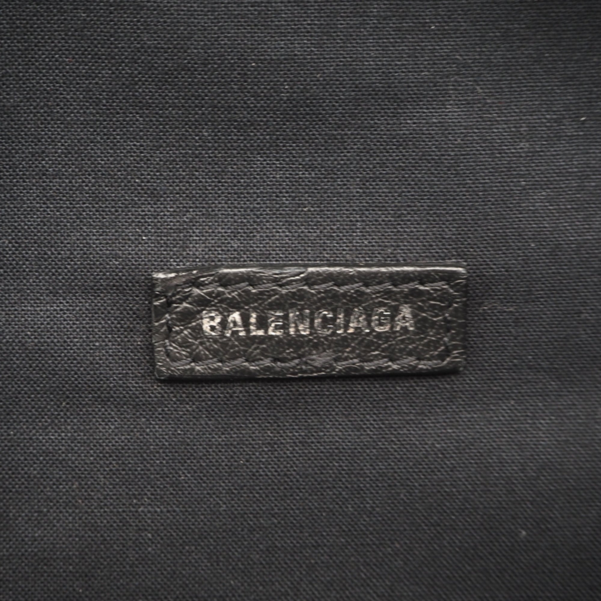 Balenciaga Black Leather Sling Bag (Pre-Owned)