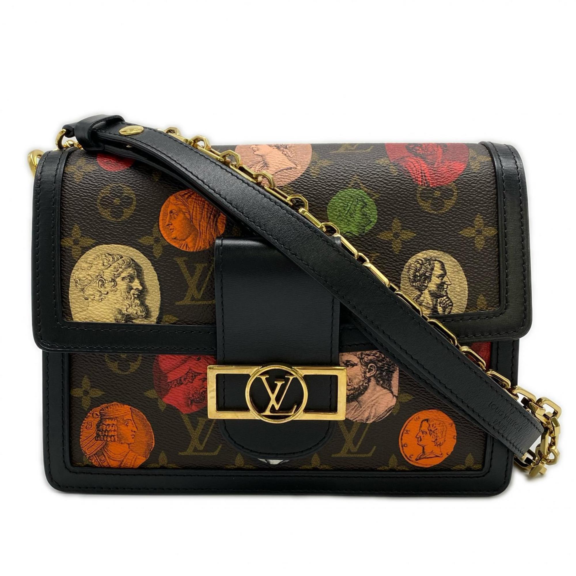 Louis Vuitton Multi-Color Coated Canvas Leather Shoulder Bag (Pre-Owned)