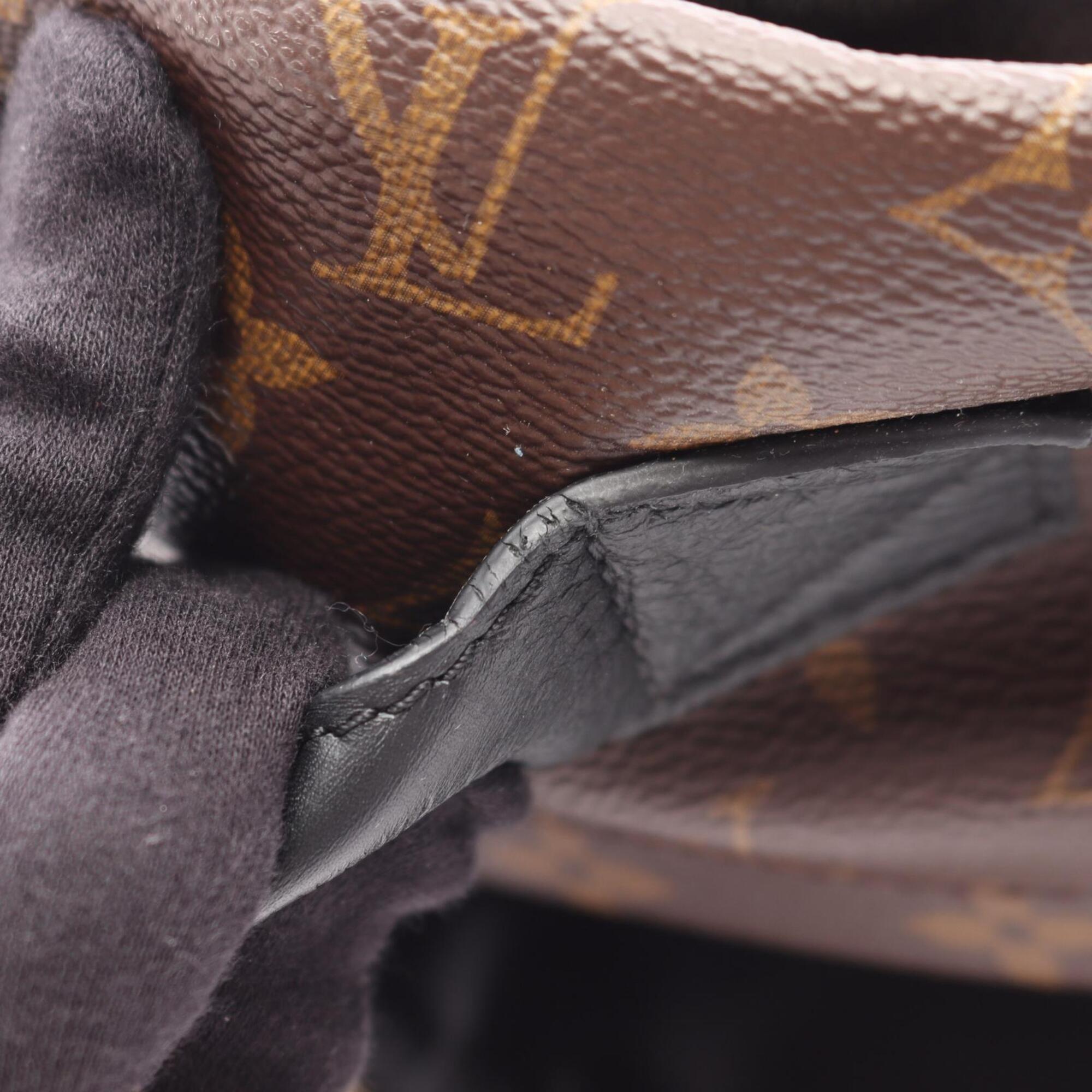 Louis Vuitton Brown Monogram Monogram Backpack Handbag (Pre-Owned)