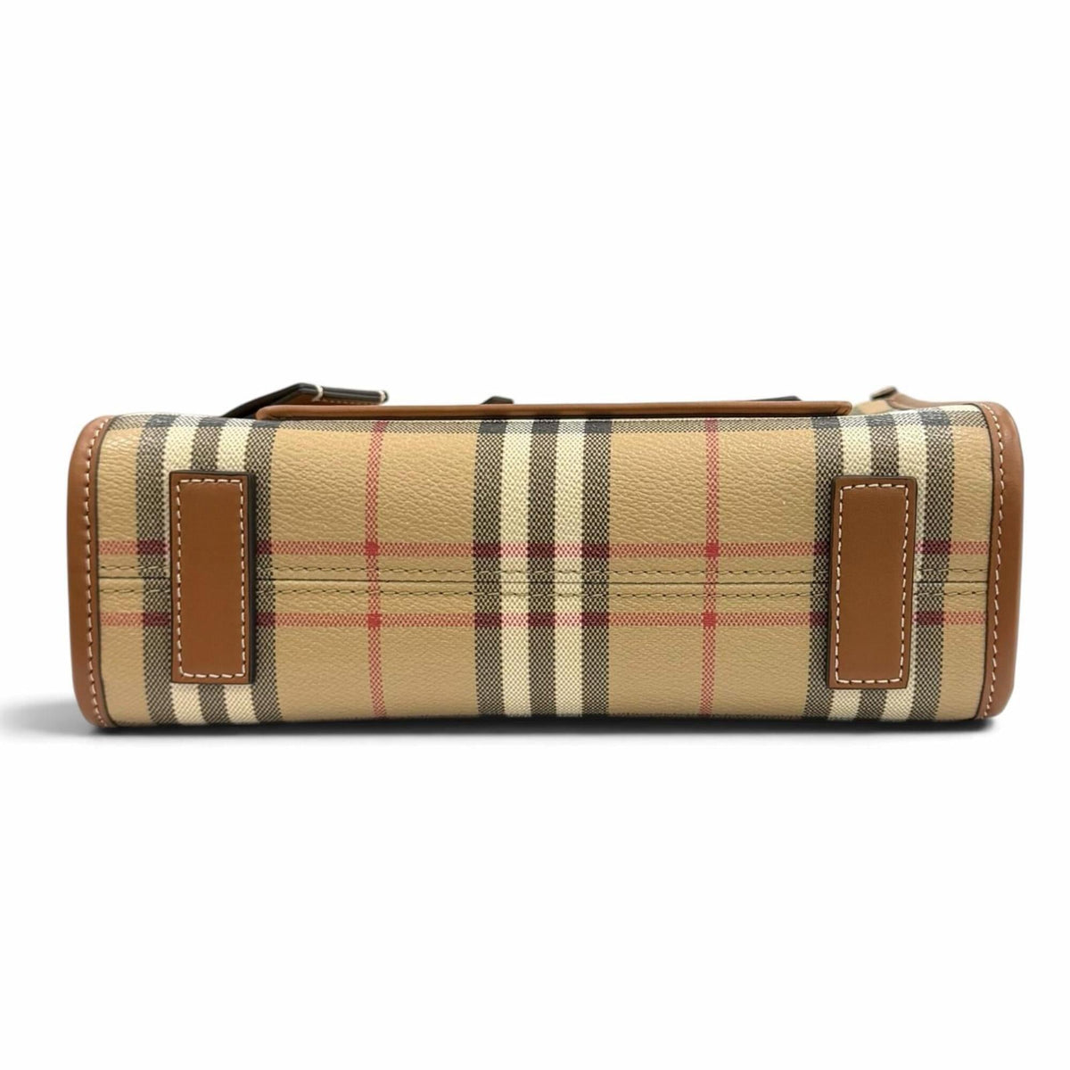 Burberry Beige Brown Shoulder Bag (Pre-Owned)
