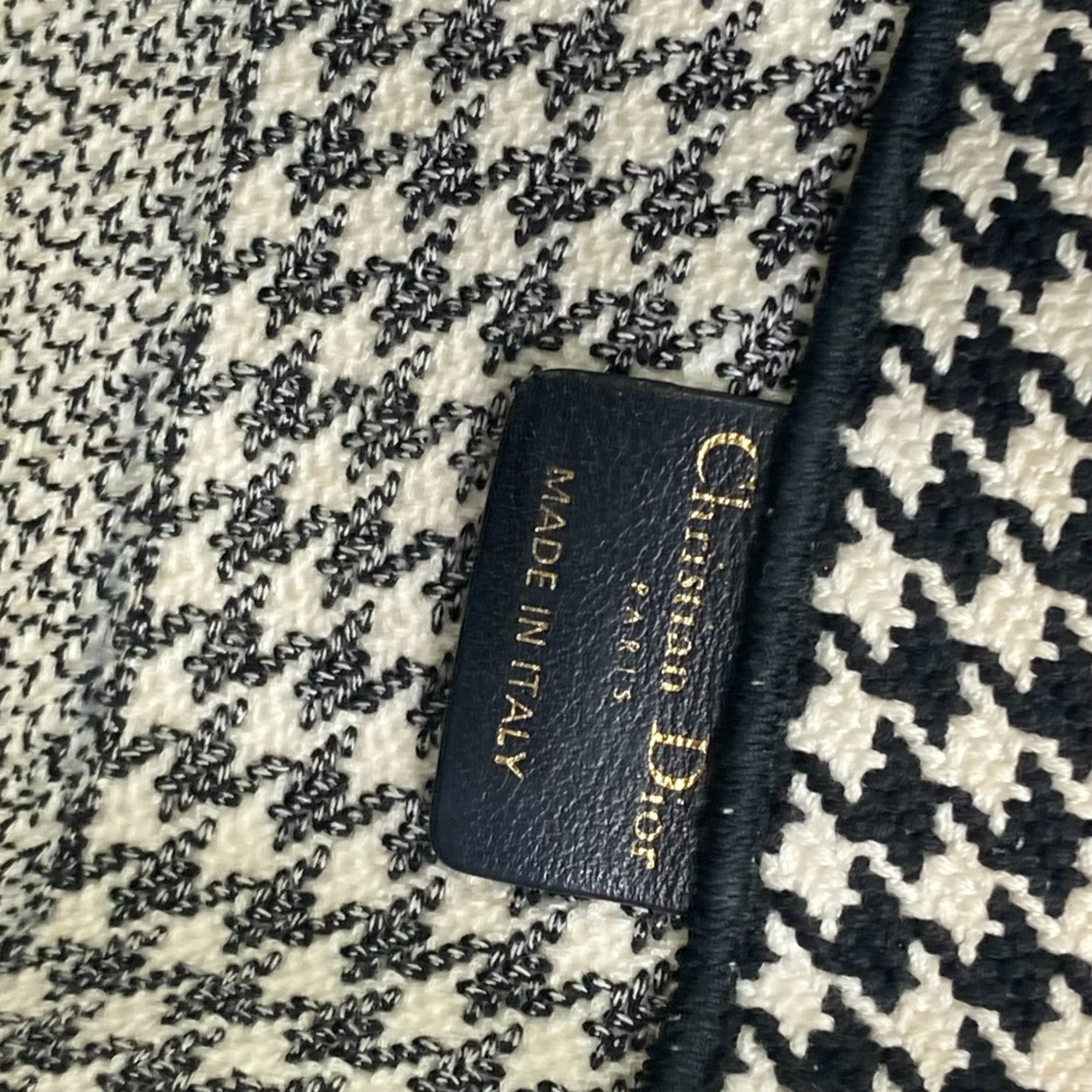 Christian Dior Black Cloth Tote Bag (Pre-Owned)