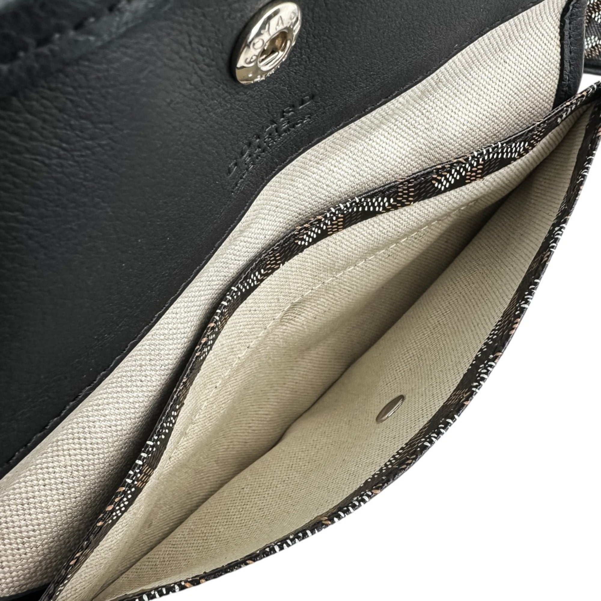 Goyard Black Brown Handbag Pouch Tote Bag (Pre-Owned)