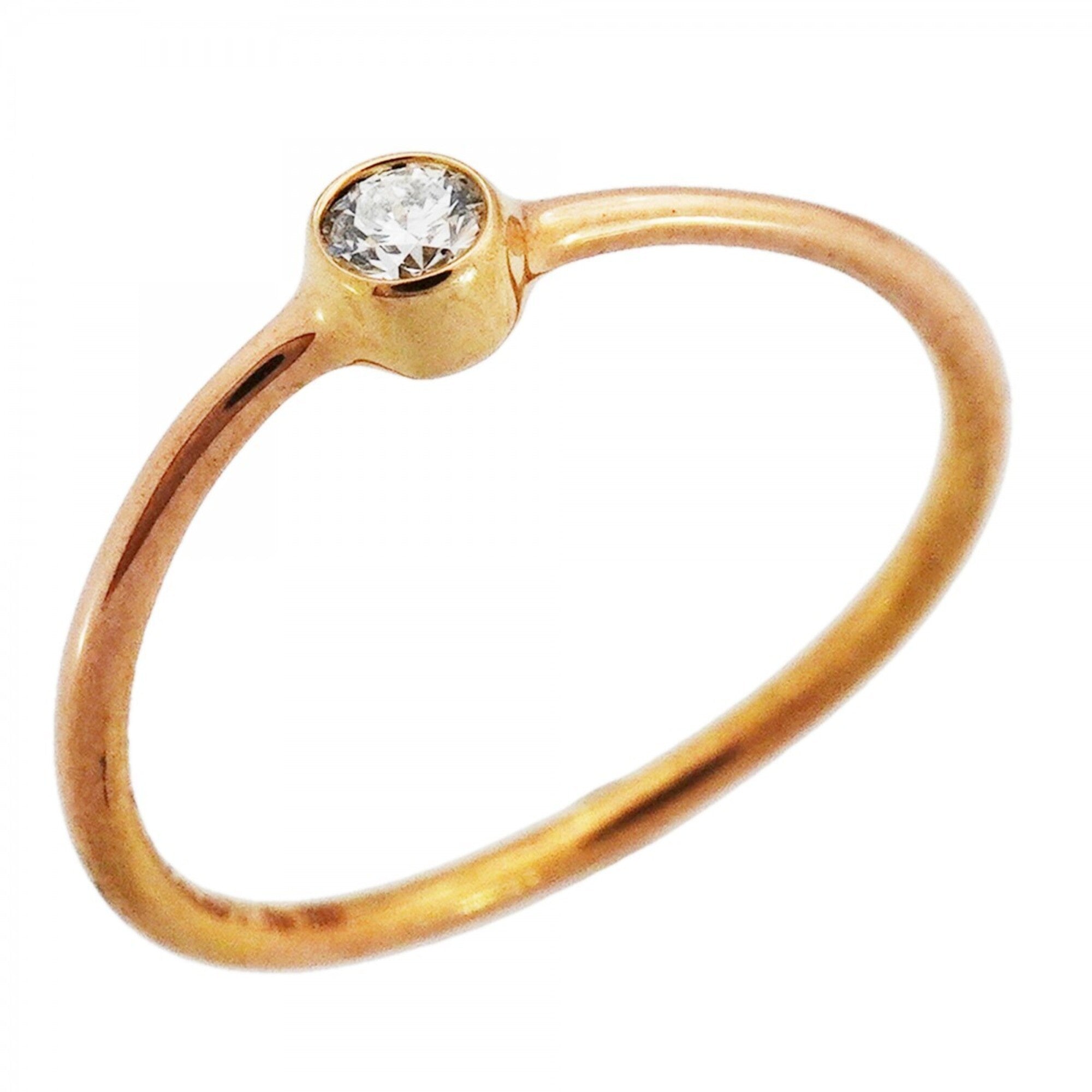 Tiffany Pink Gold (18K) Band Ring (Pre-Owned)