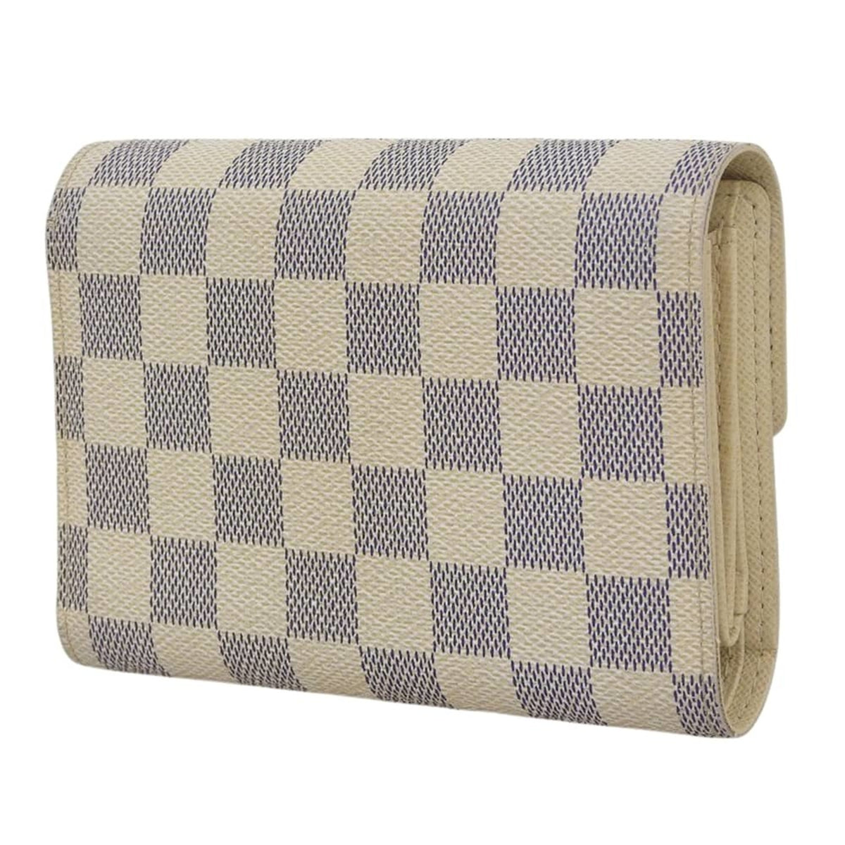 Louis Vuitton Damier Azur Damier Azur Wallet (Tri-Fold) (Pre-Owned)