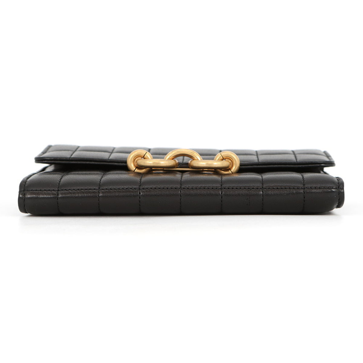 Yves Saint Laurent Black Chain/Shoulder Wallet (Pre-Owned)