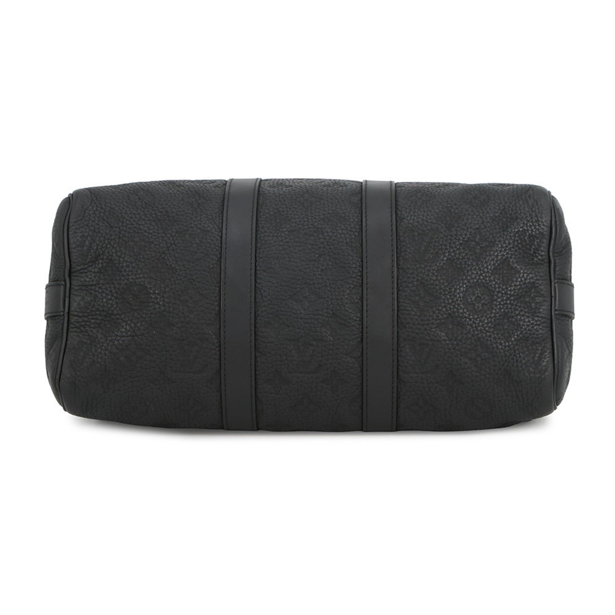 Louis Vuitton Monogram Black Monogram Noir Leather Handbag (Pre-Owned)