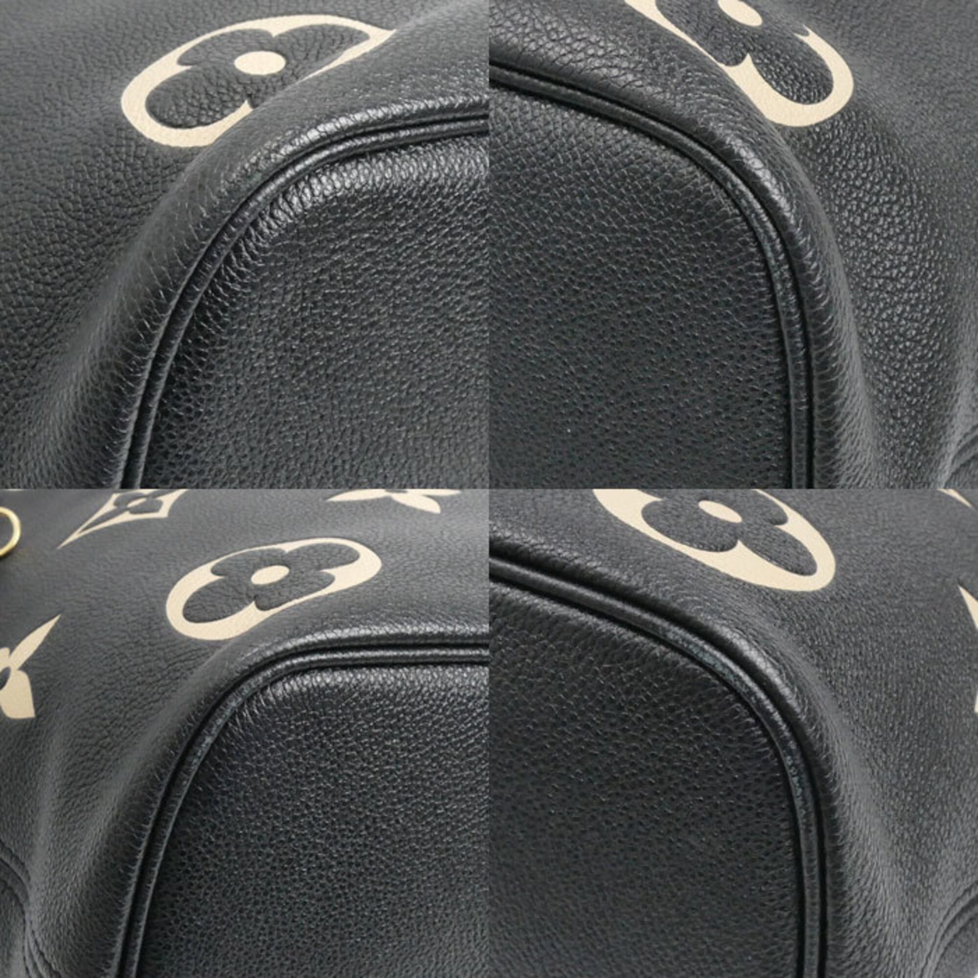 Louis Vuitton Black Monogram Empreinte Pouch Tote Bag (Pre-Owned)