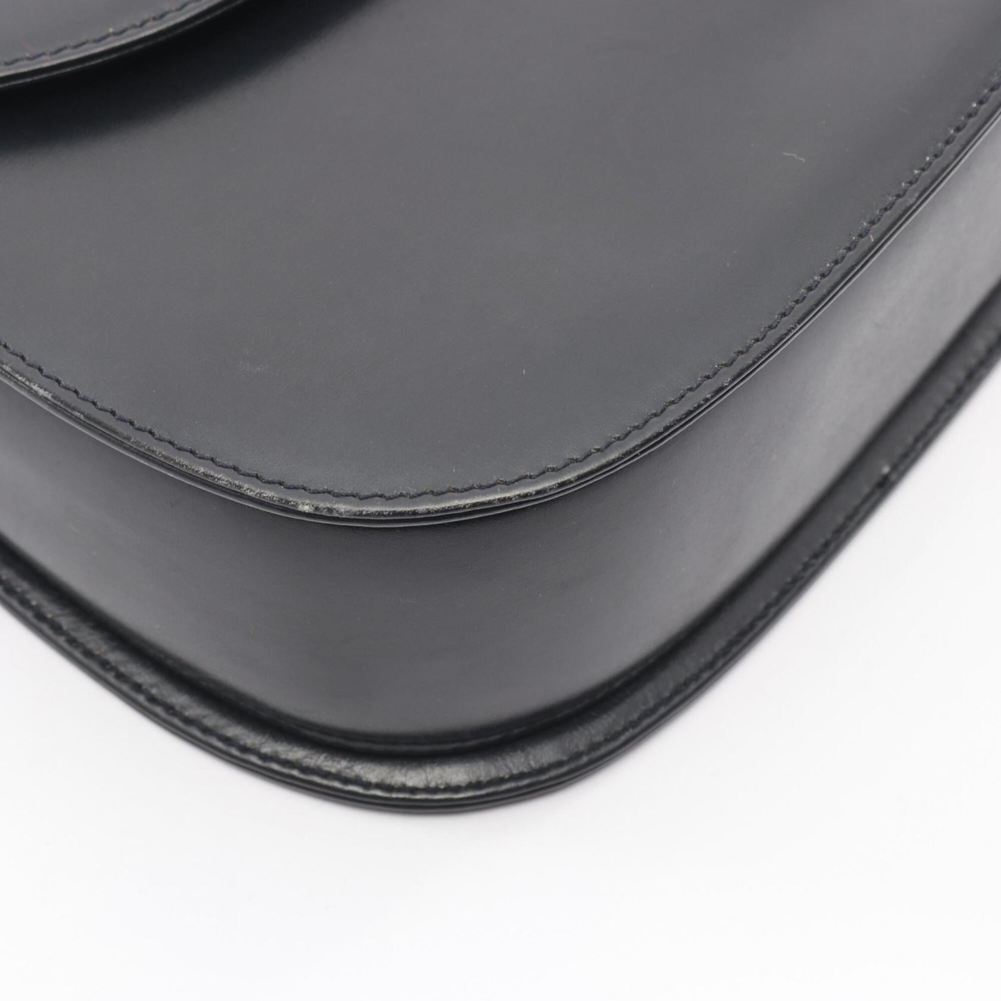 Gucci Black Leather Handbag (Pre-Owned)