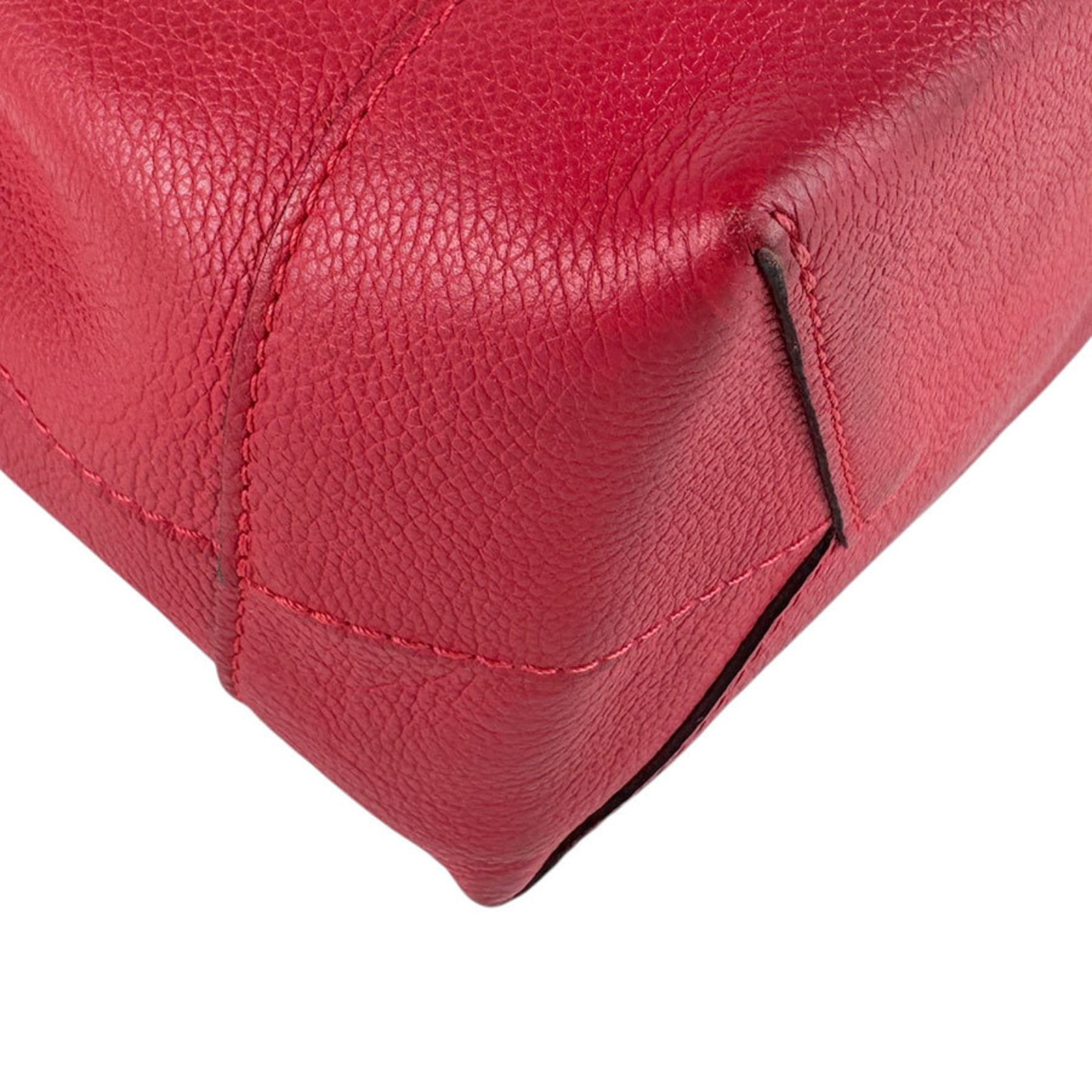 Louis Vuitton Ruby Leather Backpack (Pre-Owned)