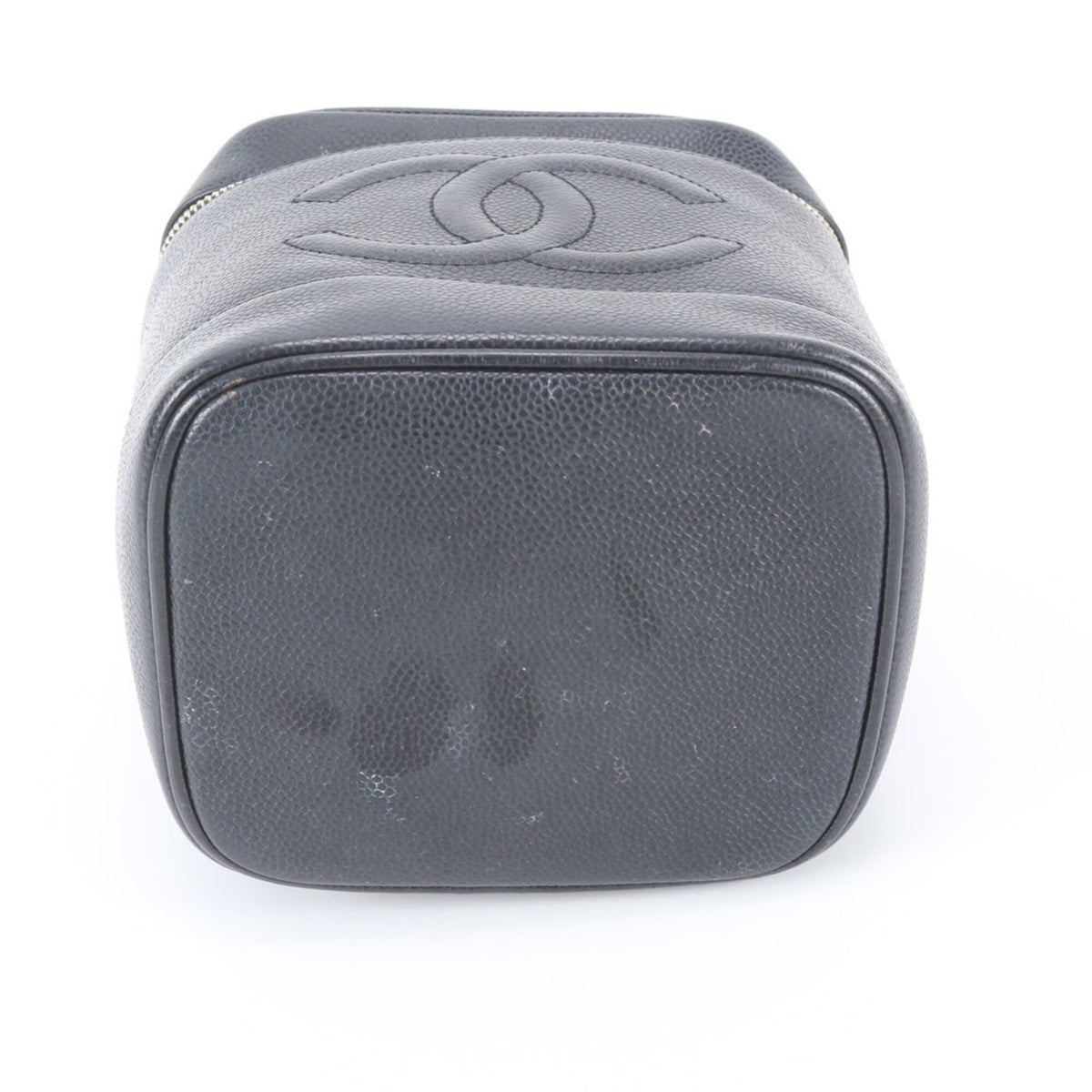 Chanel Black Leather Handbag Pouch (Pre-Owned)
