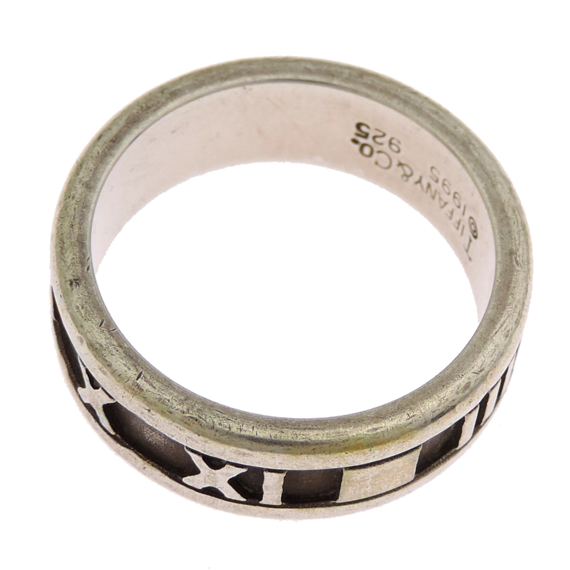 Tiffany Silver 925 Band Ring (Pre-Owned)