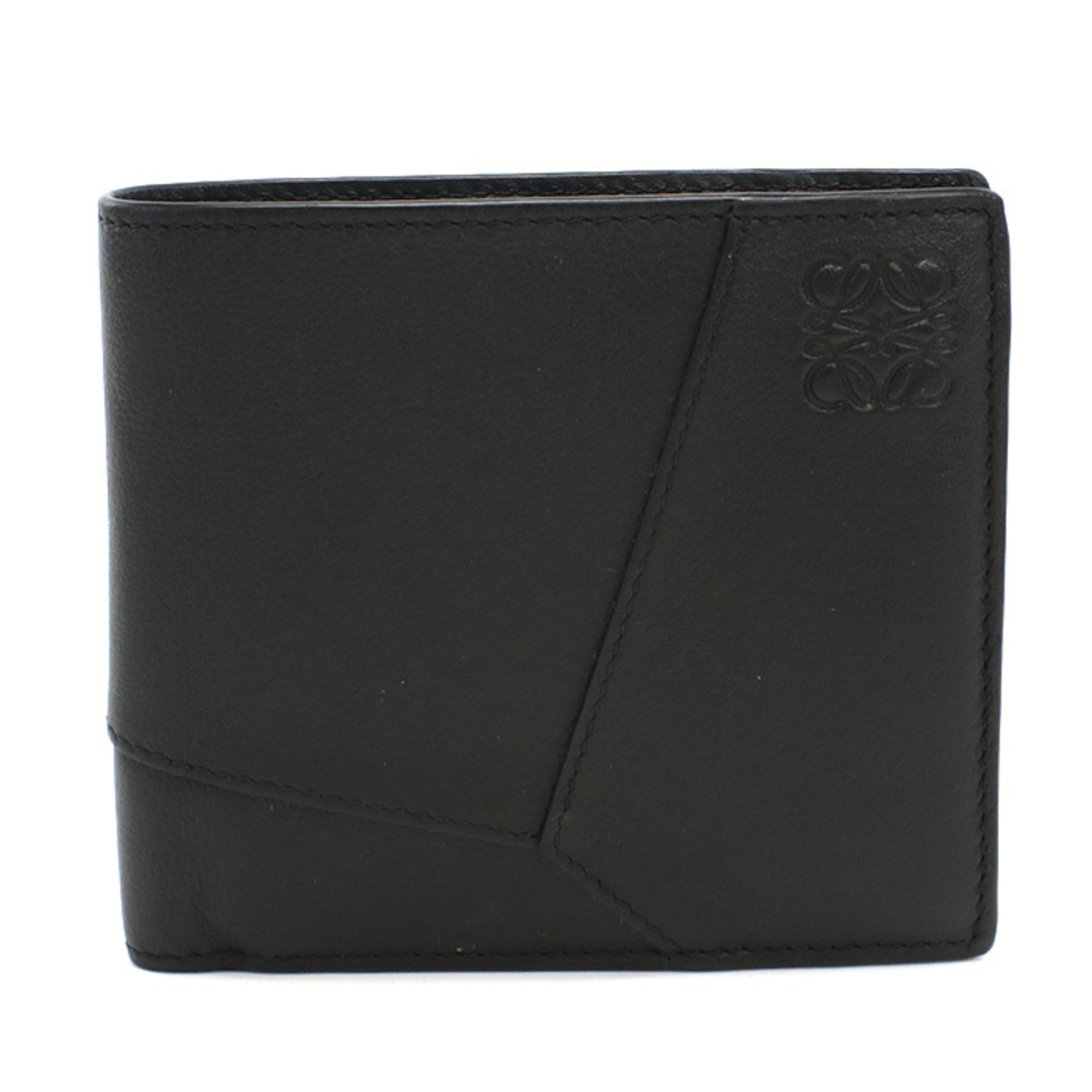 Loewe Black Leather Wallet (Bi-Fold) (Pre-Owned)