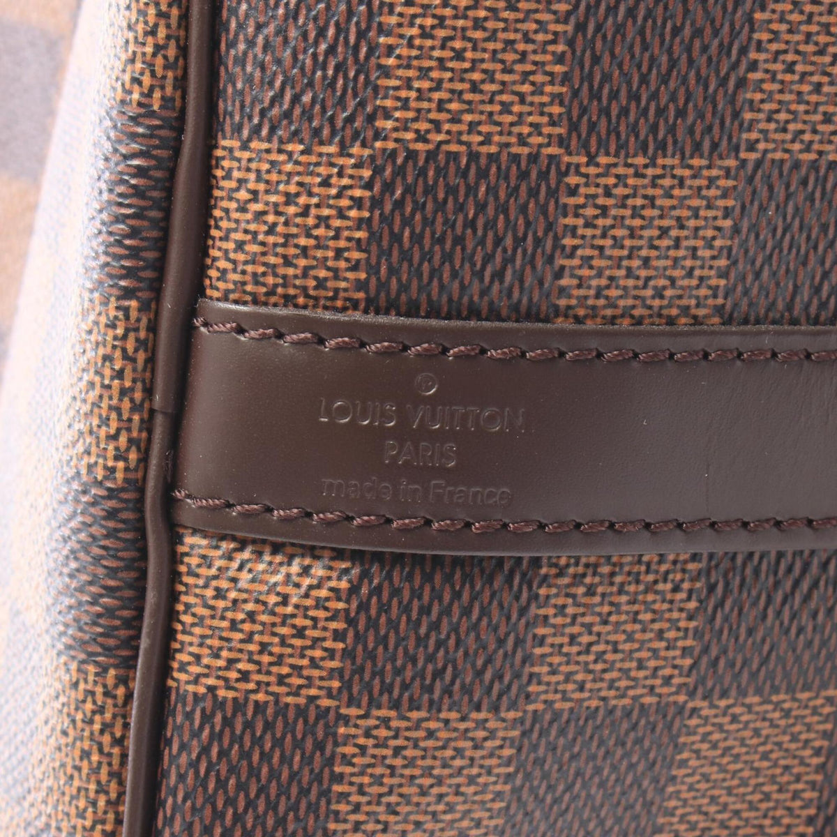 Louis Vuitton Brown Coated Canvas Leather Handbag (Pre-Owned)