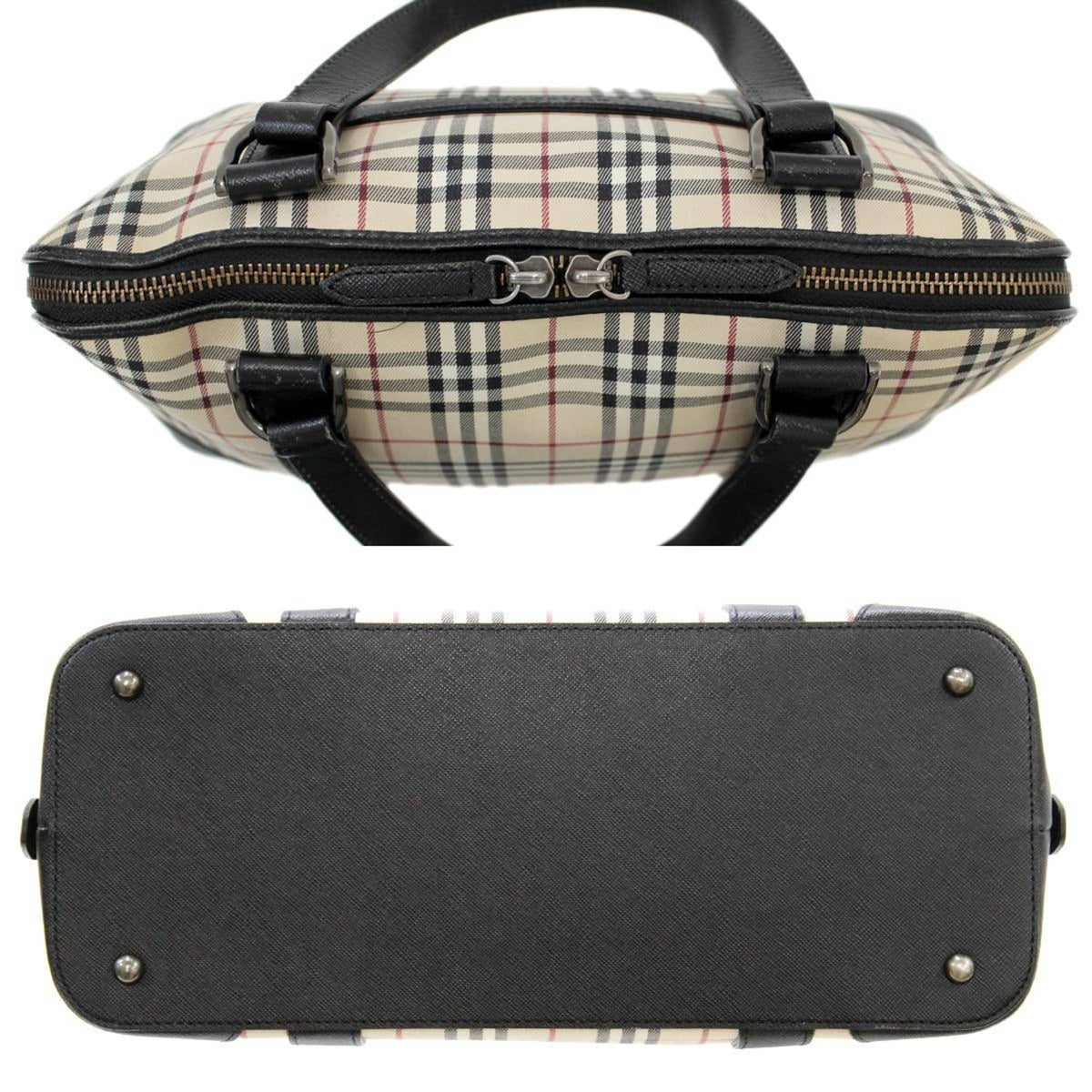 Burberry Multi-Color Canvas Handbag (Pre-Owned)