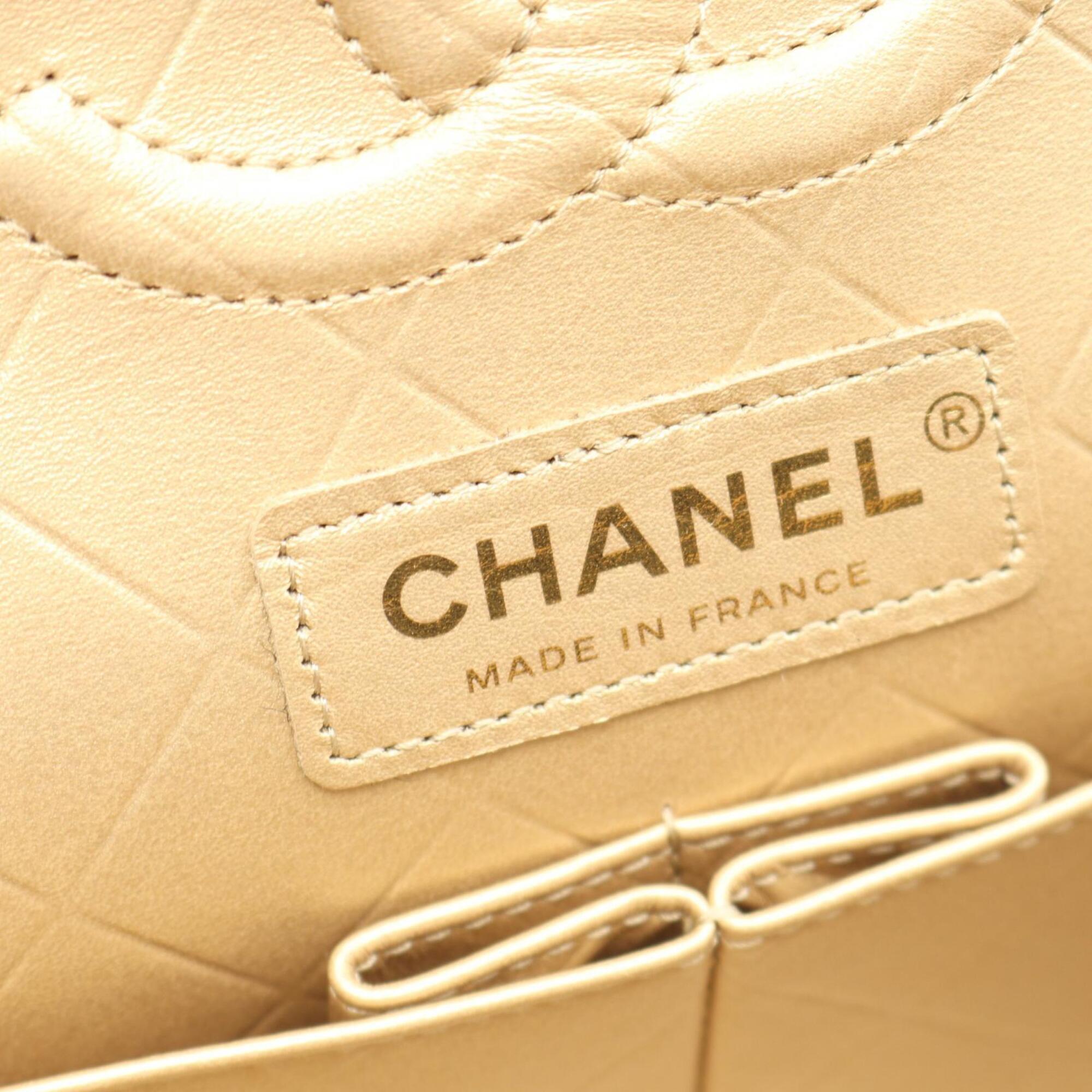 Chanel Black Leather Handbag Shoulder Bag (Pre-Owned)