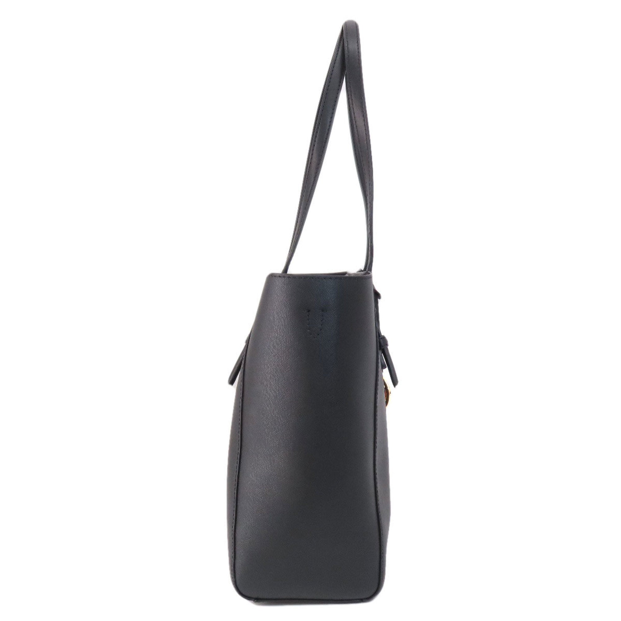 Michael Kors Black Pvc Tote Bag (Pre-Owned)