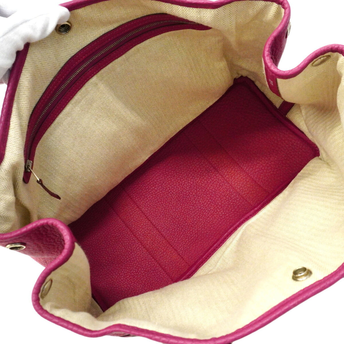 Hermes Bois De Rose Negonda Leather Tote Bag (Pre-Owned)