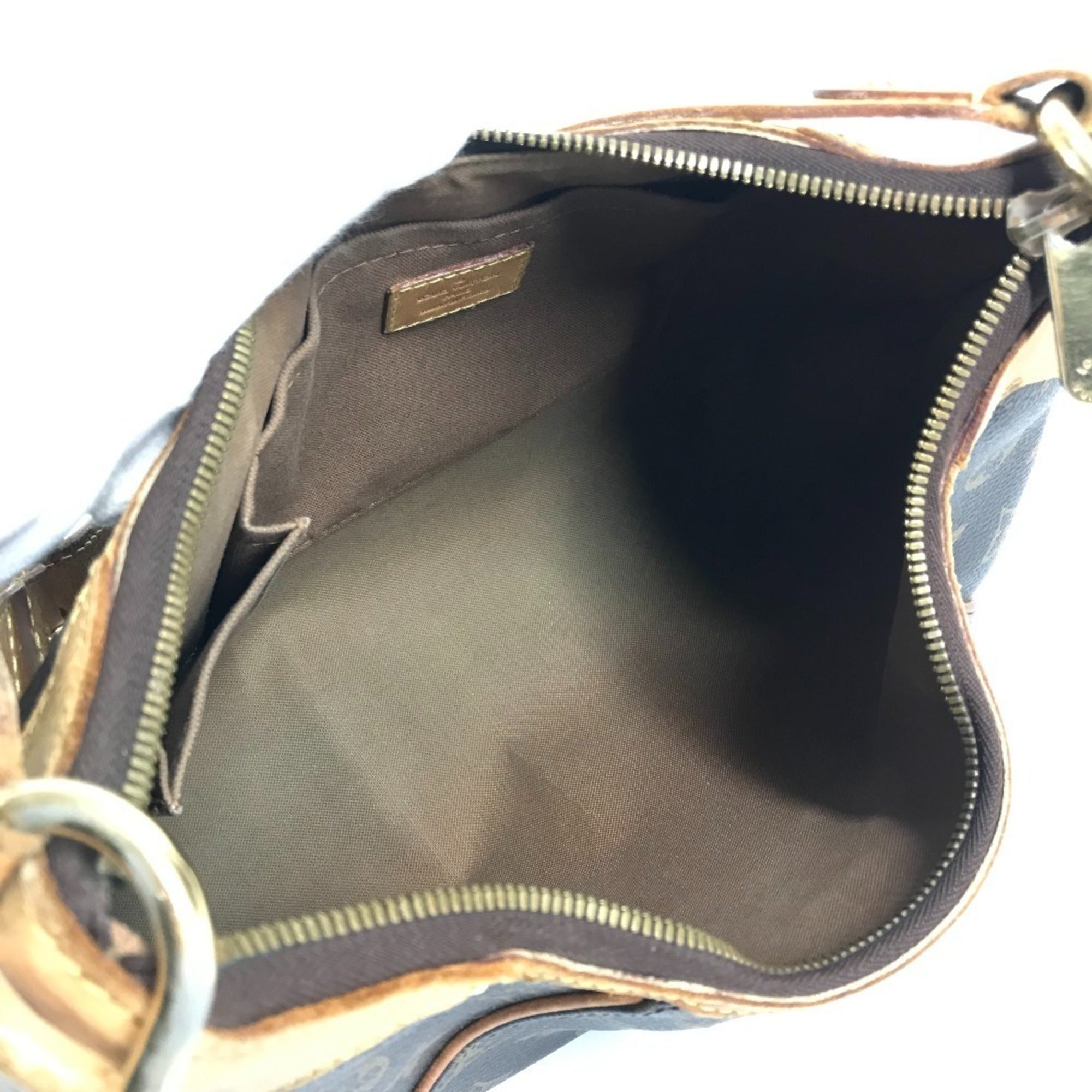 Louis Vuitton Brown Monogram Canvas Shoulder Bag (Pre-Owned)