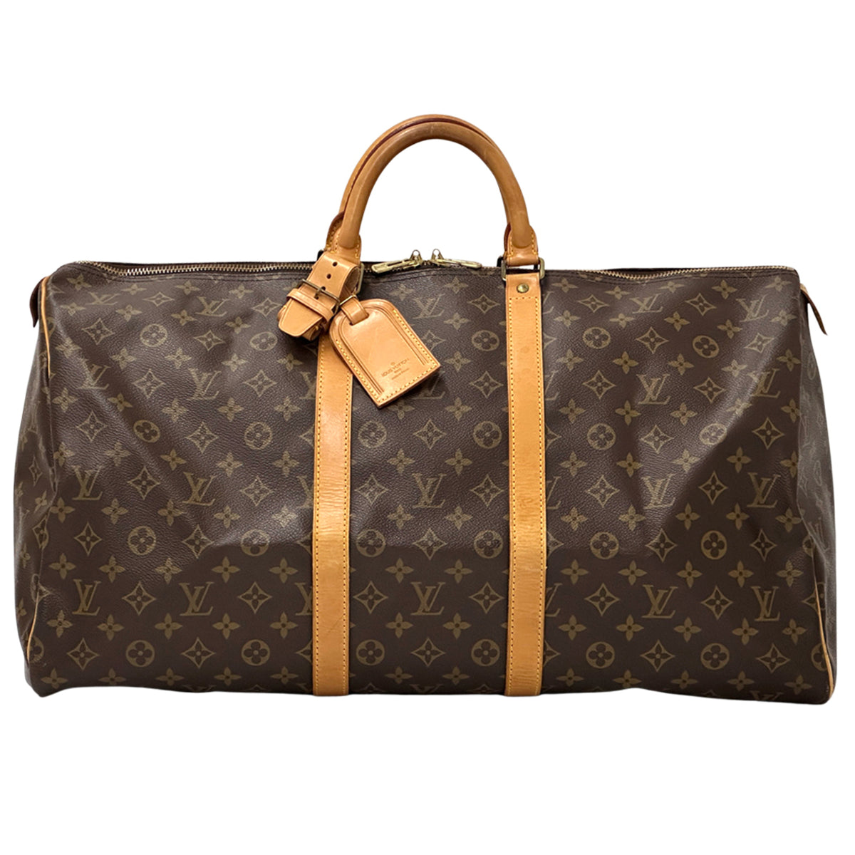 Louis Vuitton Brown Monogram Monogram Boston Bag Handbag (Pre-Owned)