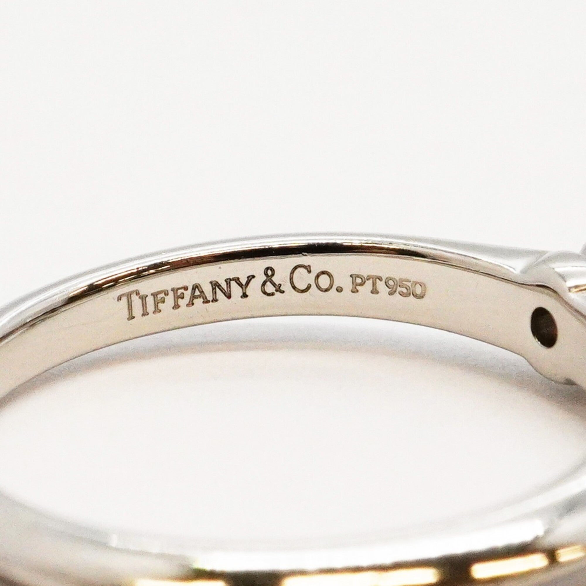 Tiffany Platinum 950 Band Ring (Pre-Owned)