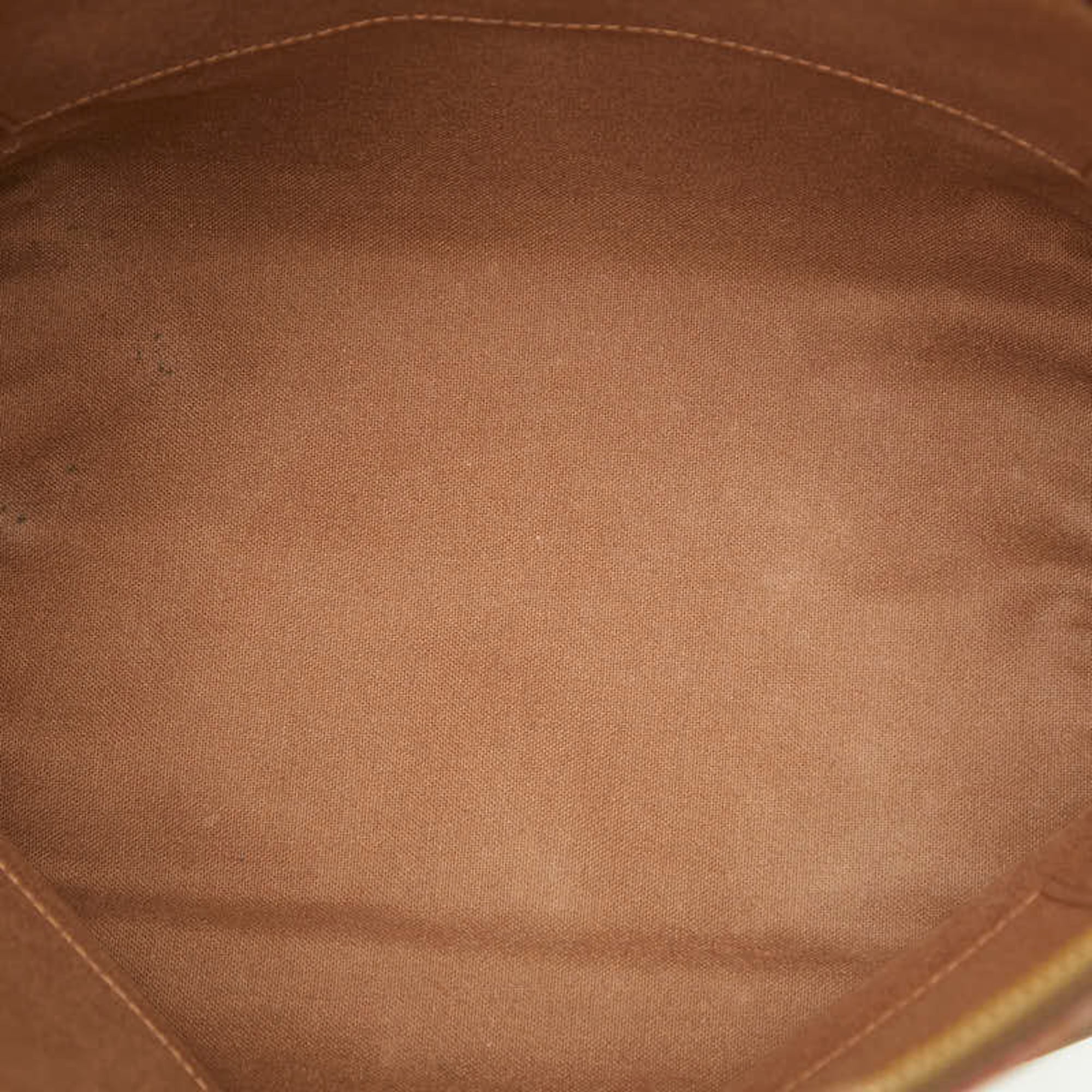 Louis Vuitton Brown Pvc Leather Handbag Shoulder Bag (Pre-Owned)