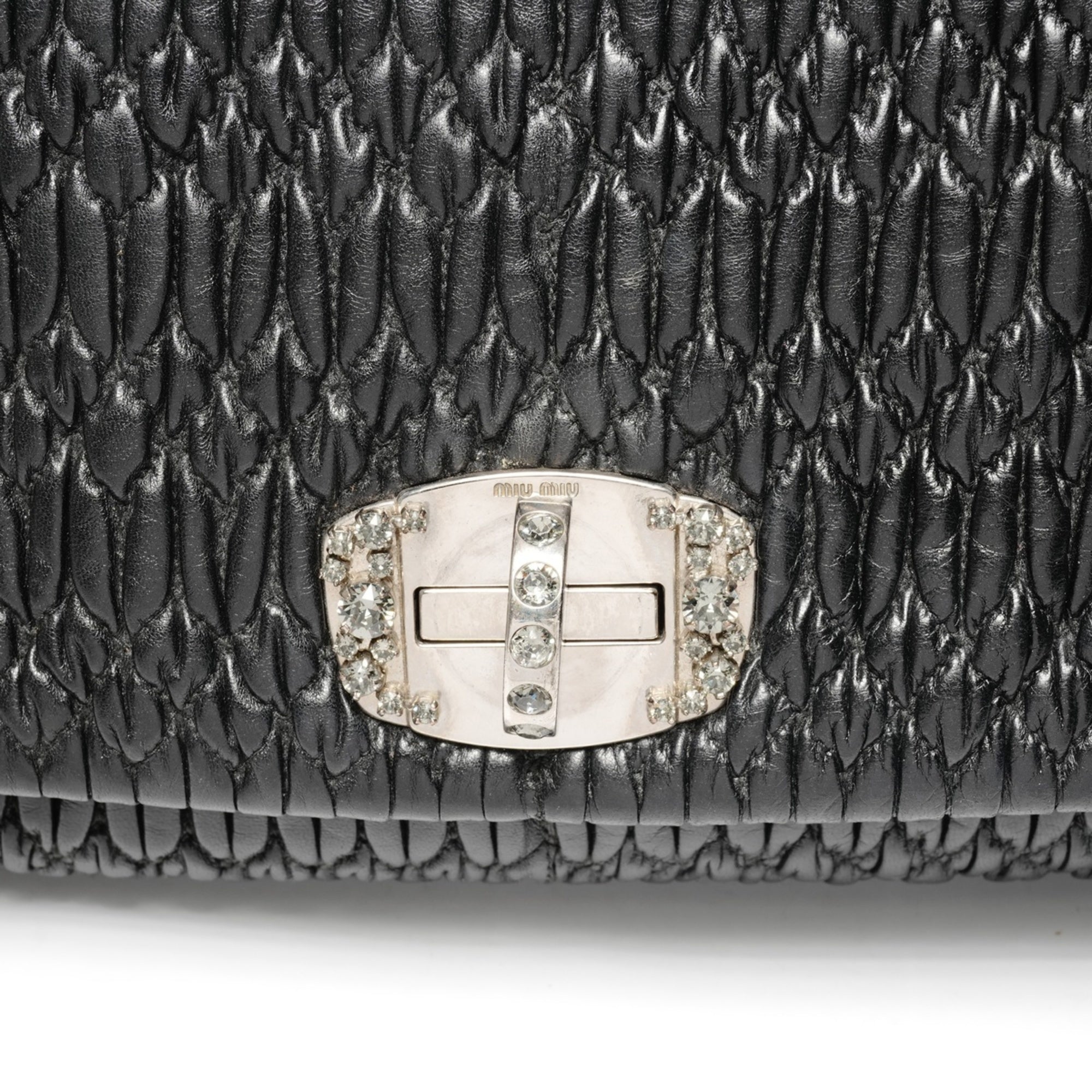 Miu Miu Black Shoulder Bag (Pre-Owned)