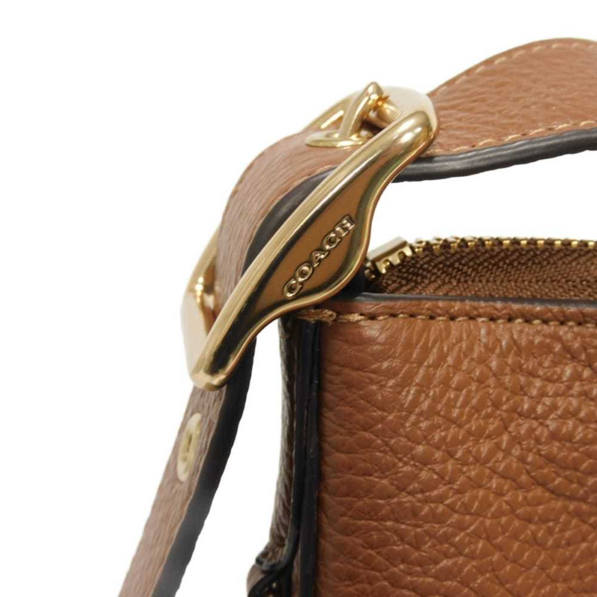 Coach Brown Shoulder Bag (Pre-Owned)