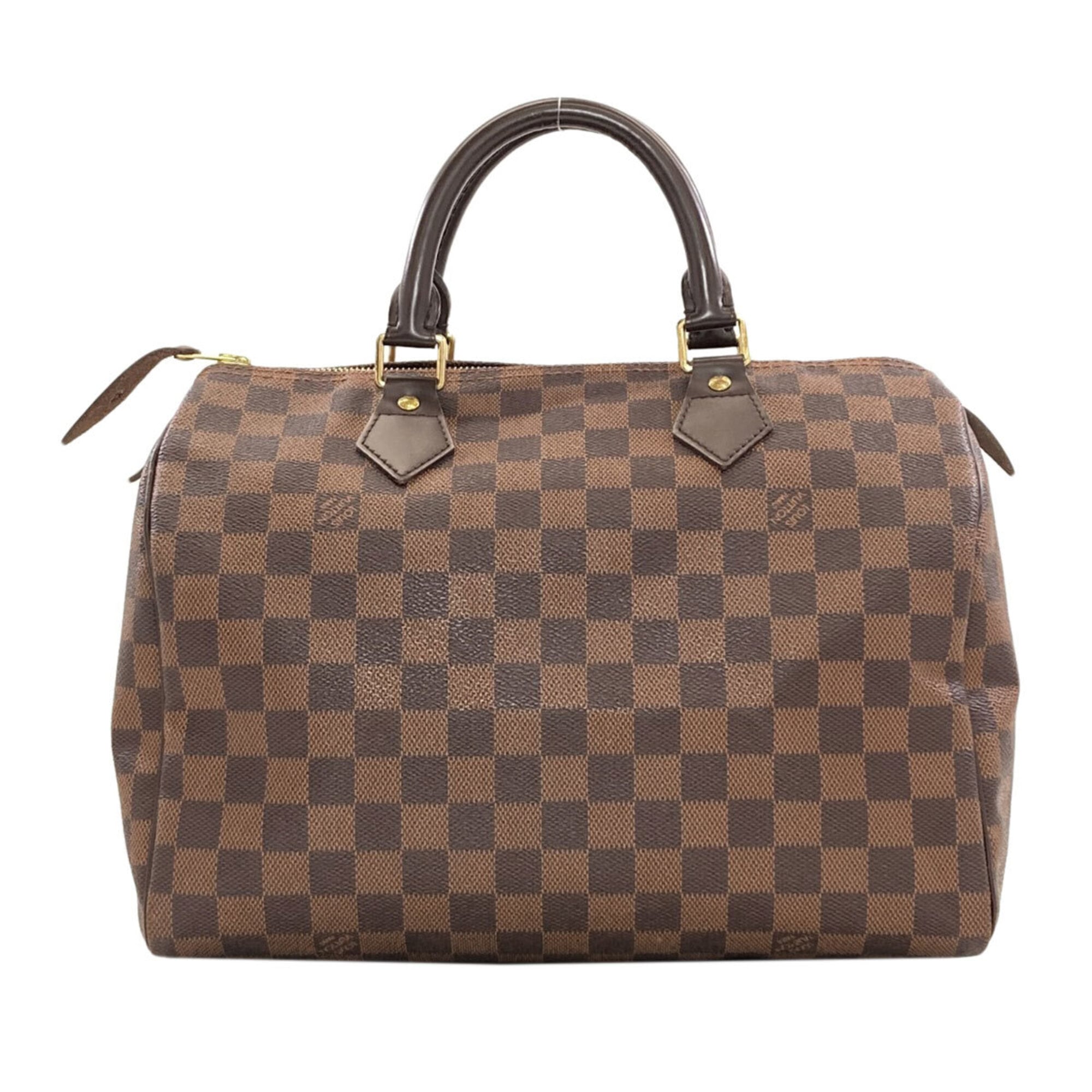 Louis Vuitton Damier Canvas Ebene Damier Canvas Handbag (Pre-Owned)