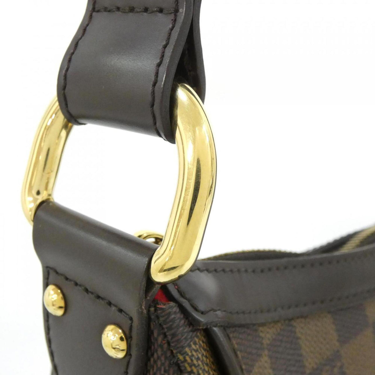 Louis Vuitton Damier Damier Canvas Ebene Damier Canvas Shoulder Bag (Pre-Owned)