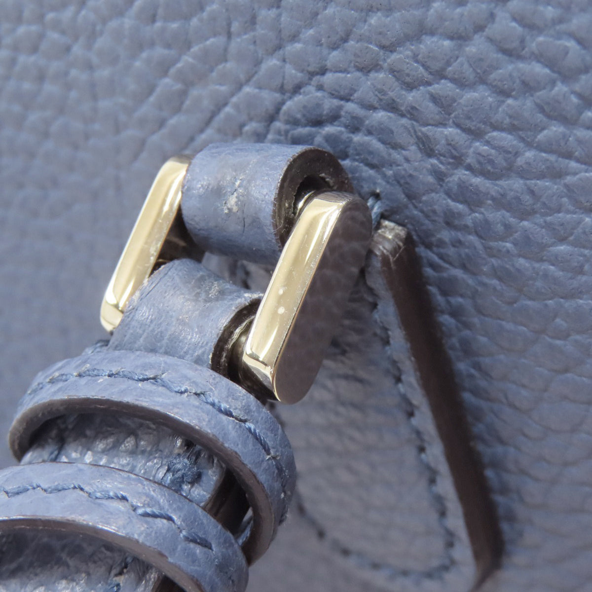 Gucci Blue Leather Handbag (Pre-Owned)