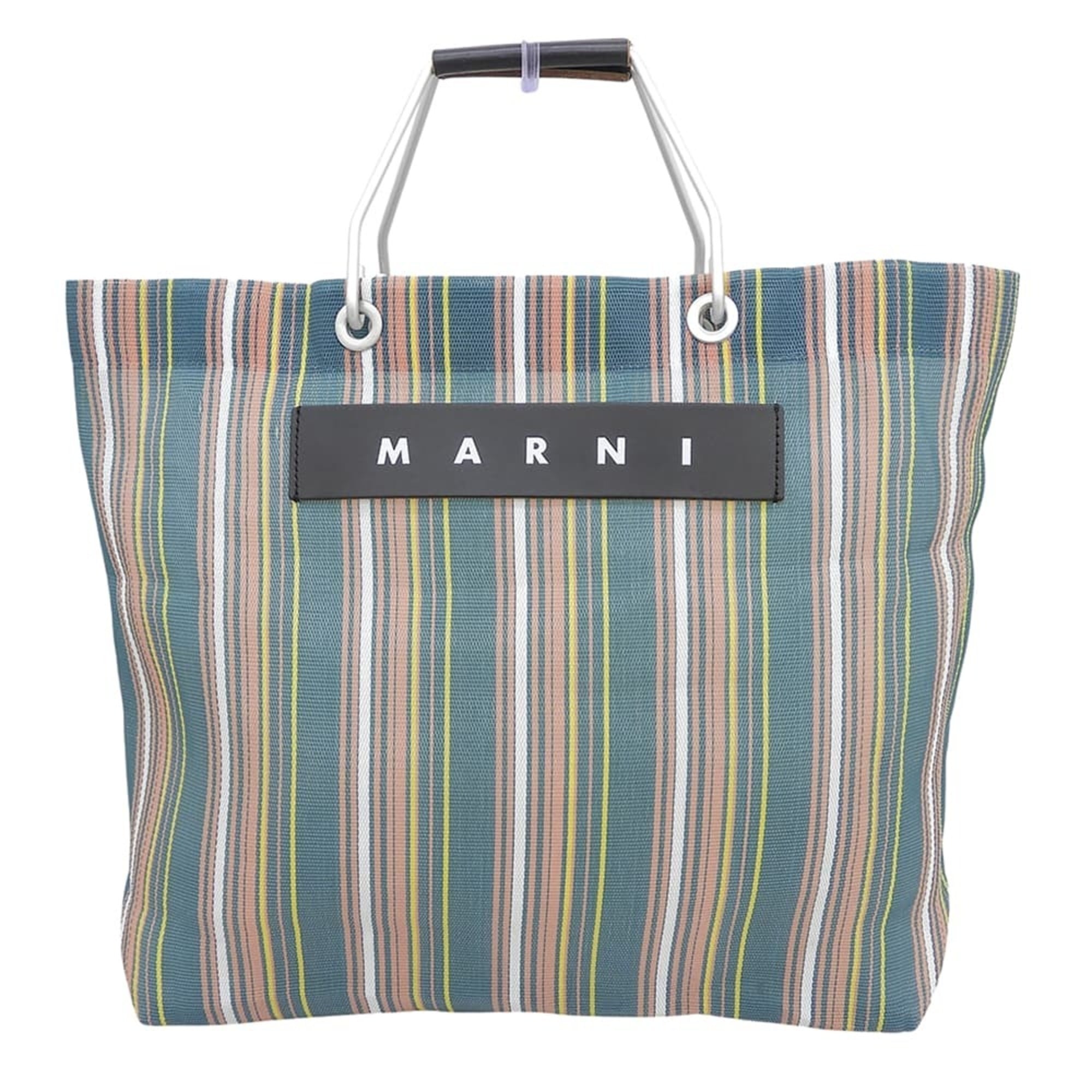 Marni Green Nylon Tote Bag (Pre-Owned)