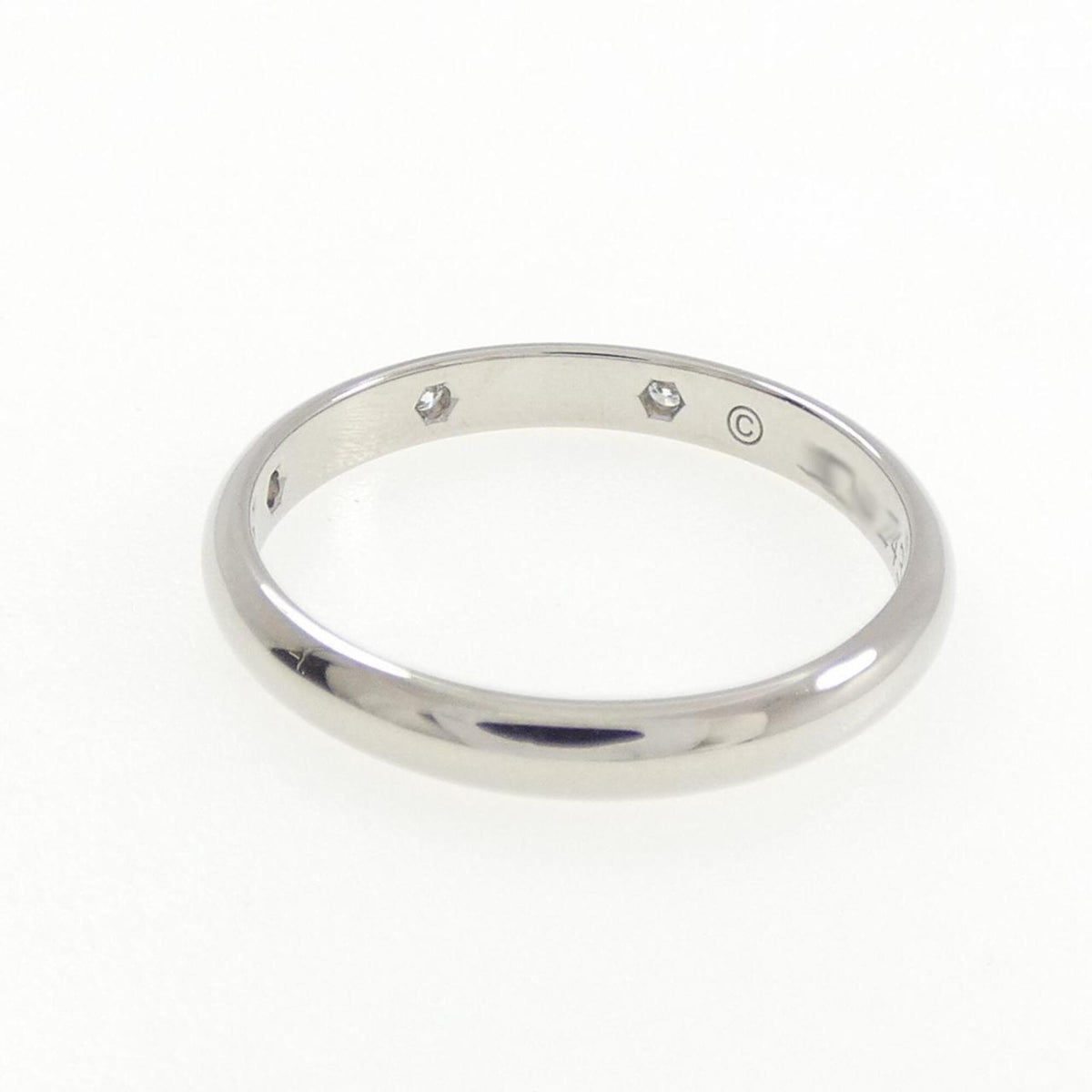 Cartier Platinum 950 Band Ring (Pre-Owned)