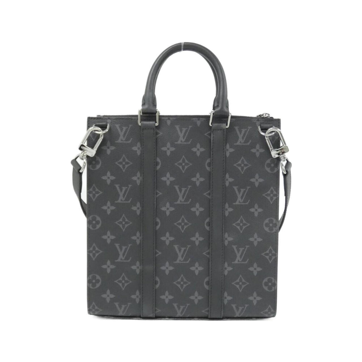 Louis Vuitton Monogram Eclipse Black Coated Canvas Handbag (Pre-Owned)