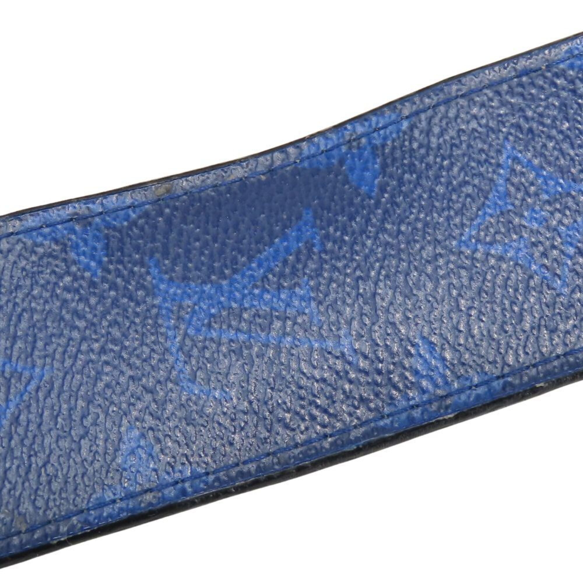 Louis Vuitton Taigarama Cobalt Monogram Taiga Leather Shoulder Bag (Pre-Owned)
