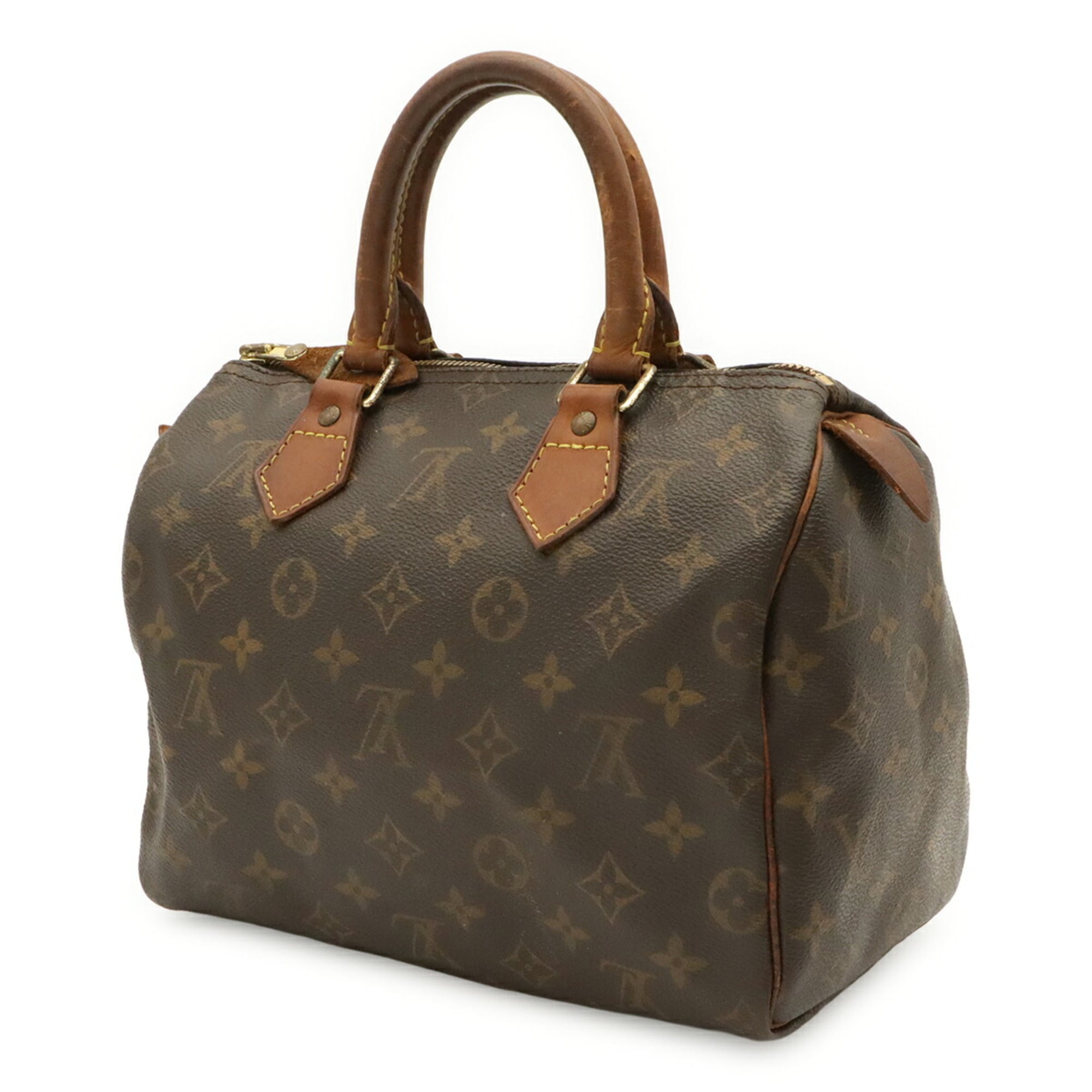 Louis Vuitton Brown Monogram Canvas Boston Bag Handbag (Pre-Owned)