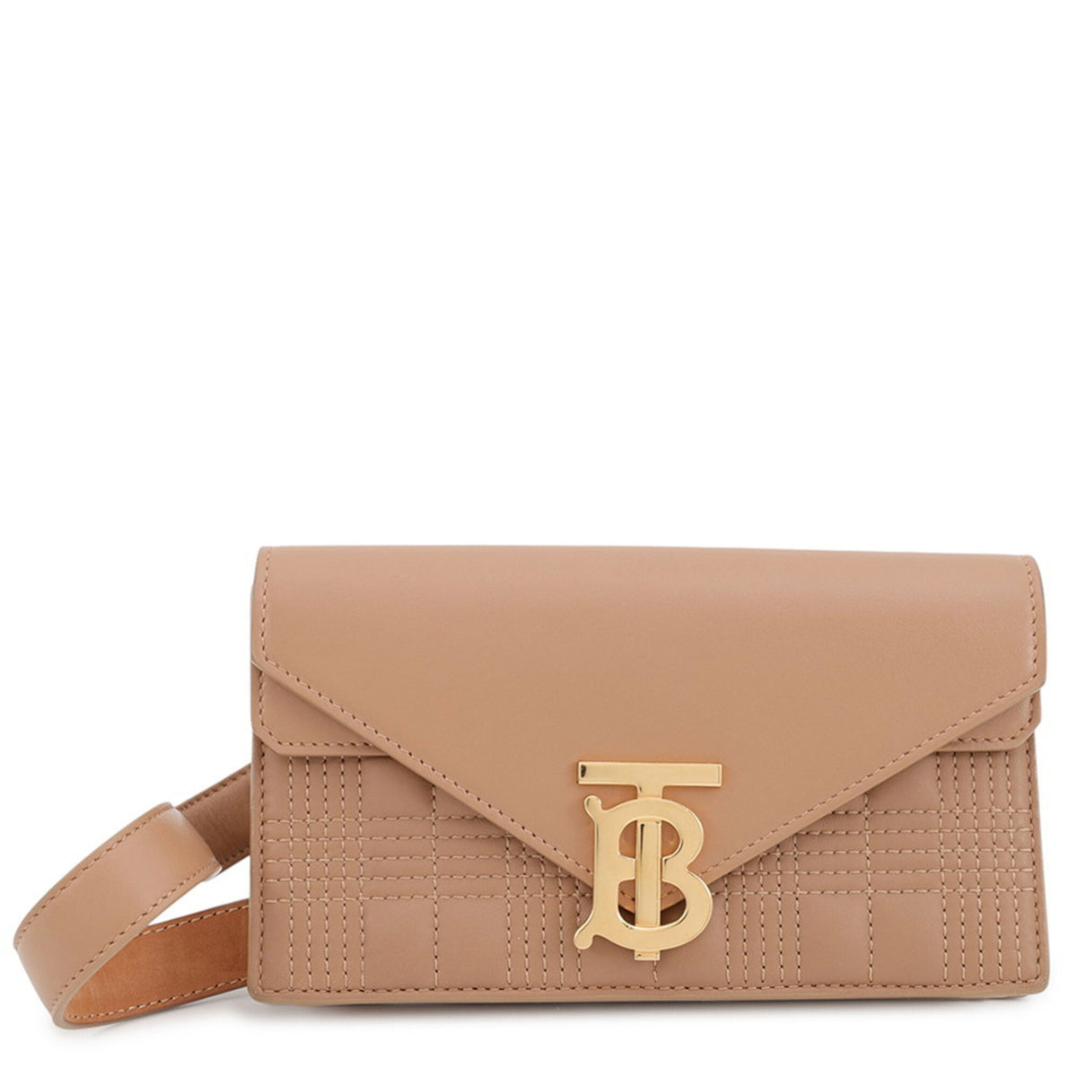 Burberry Brown Leather Fanny Pack (Pre-Owned)