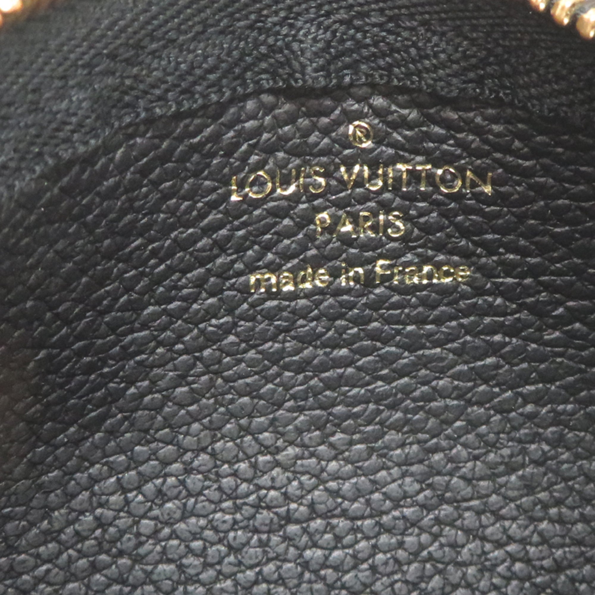 Louis Vuitton Bicolor Black Monogram Empreinte Coin Purse/Coin Case (Pre-Owned)