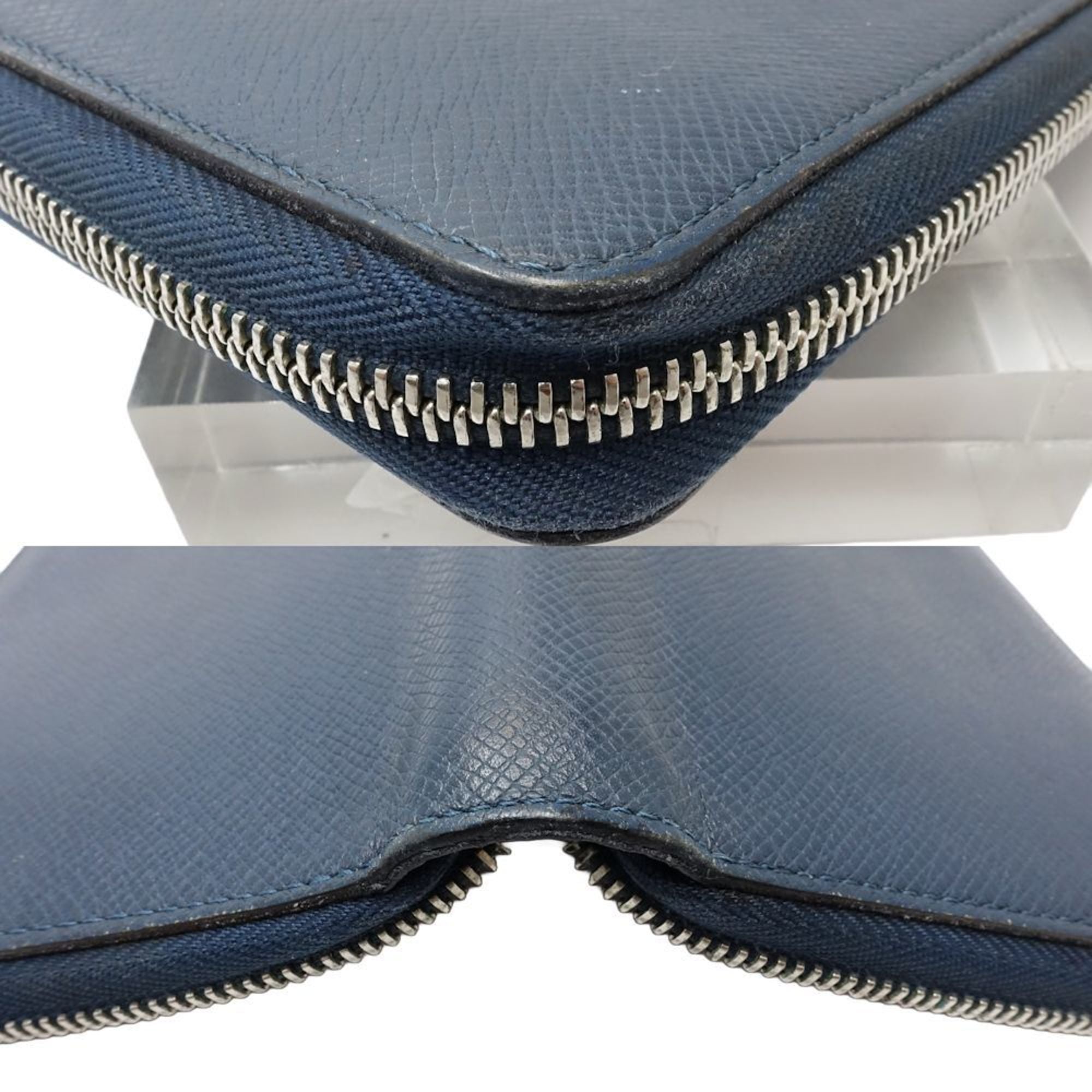Louis Vuitton Ocean Leather Long Wallet (Bi-Fold) (Pre-Owned)