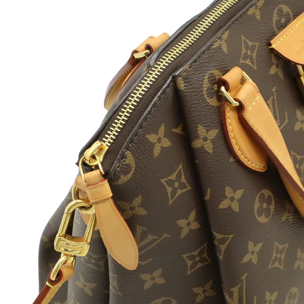 Louis Vuitton Monogram Brown Monogram Handbag Shoulder Bag Tote Bag (Pre-Owned)