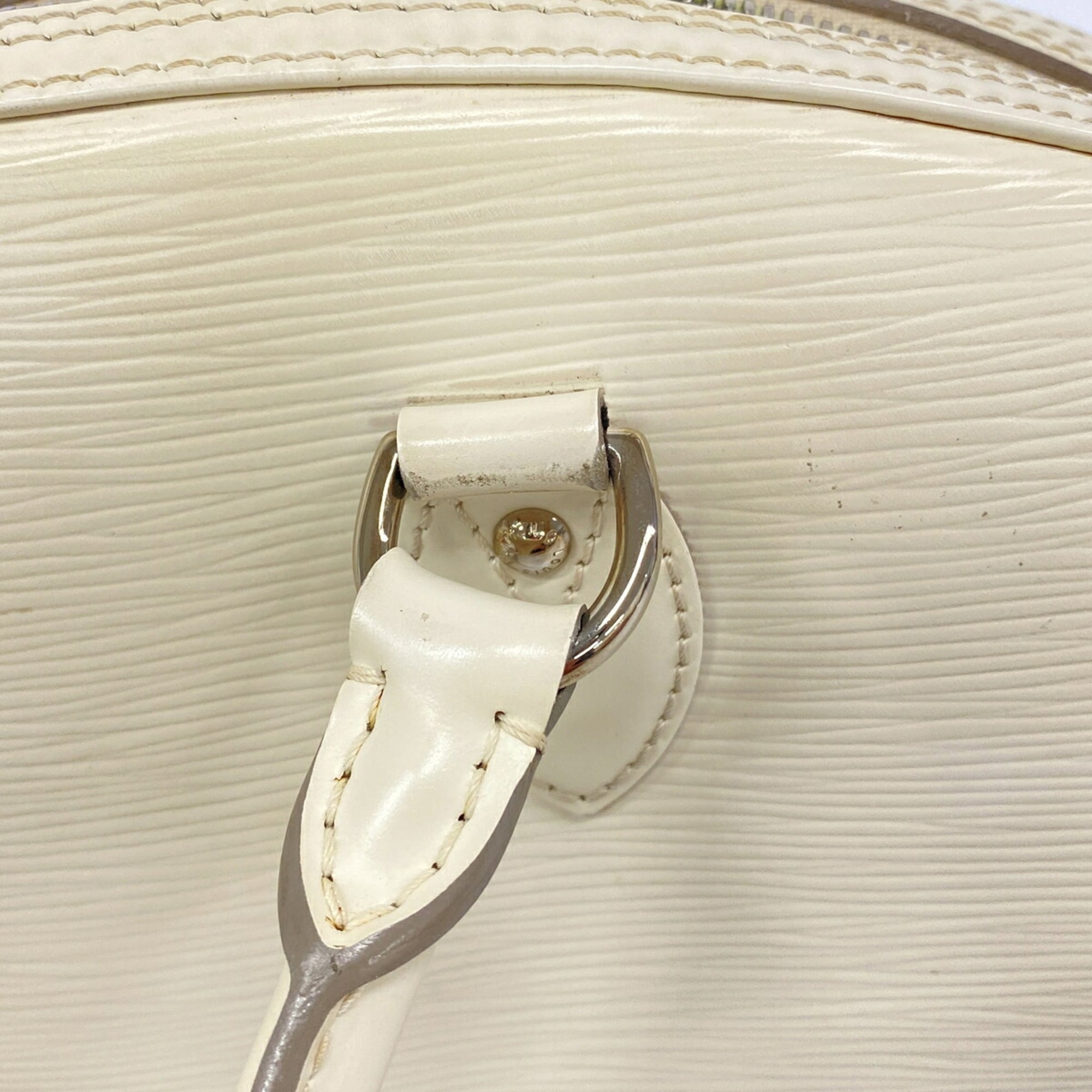 Louis Vuitton Lv Off White Handbag (Pre-Owned)